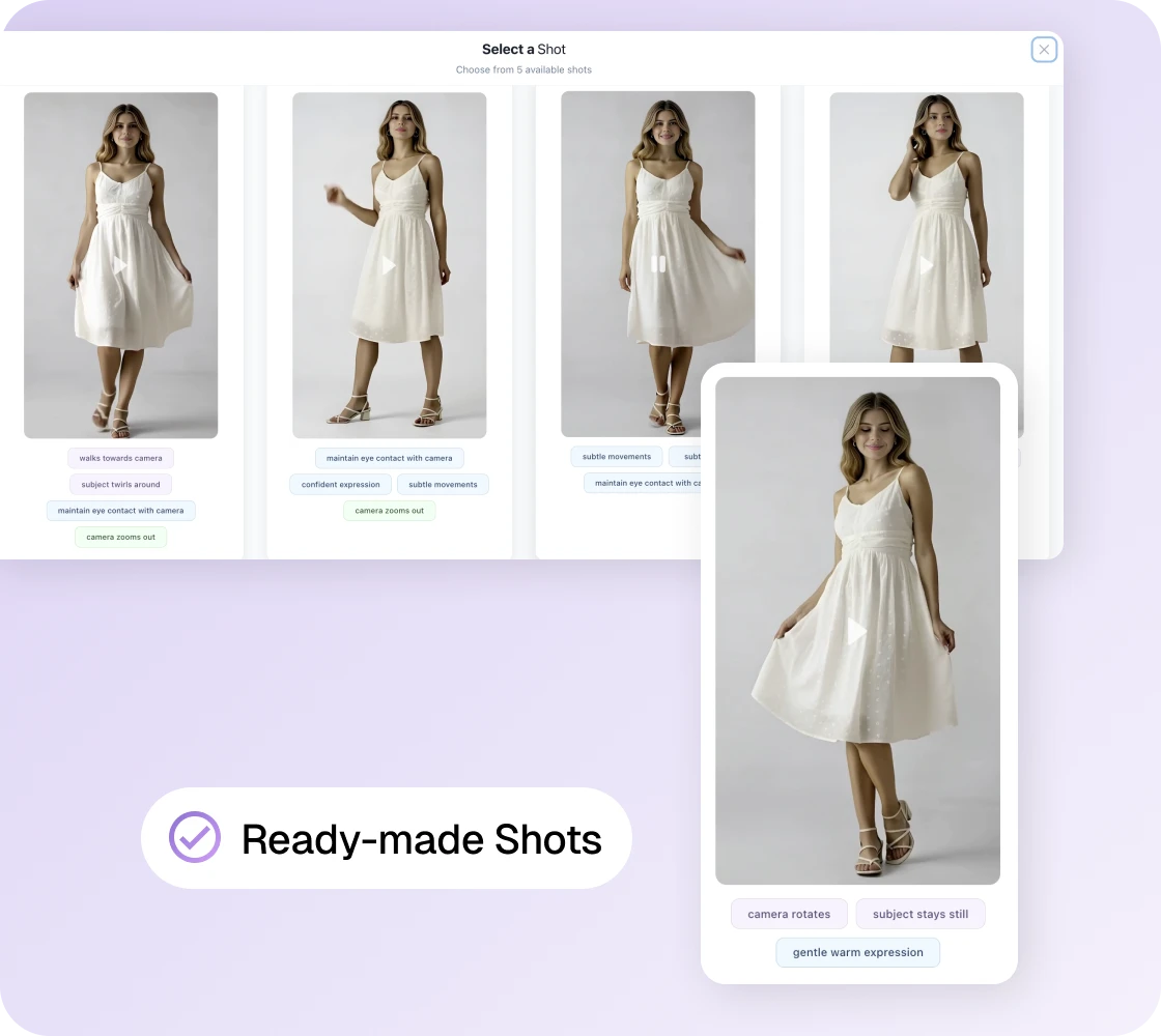 Pre-built shot library for every format | Whatmore