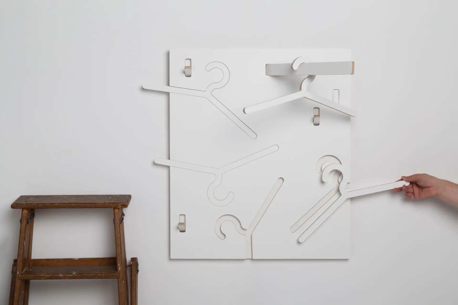 Taneli Kolmonen FLAT-PACK COAT RACK