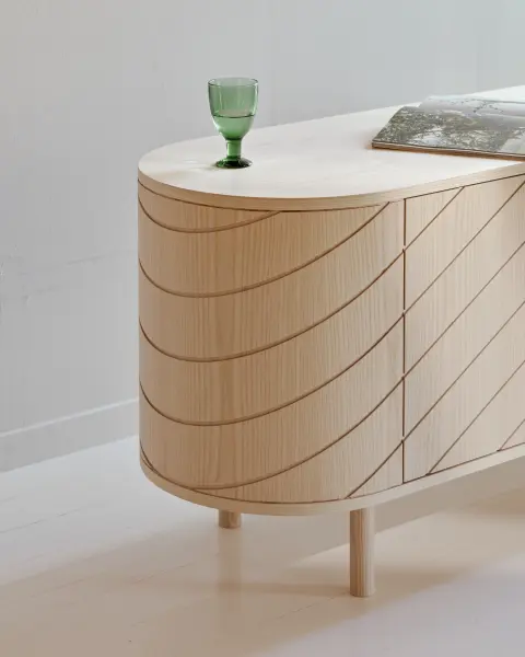 Wakka Sideboard in natural color