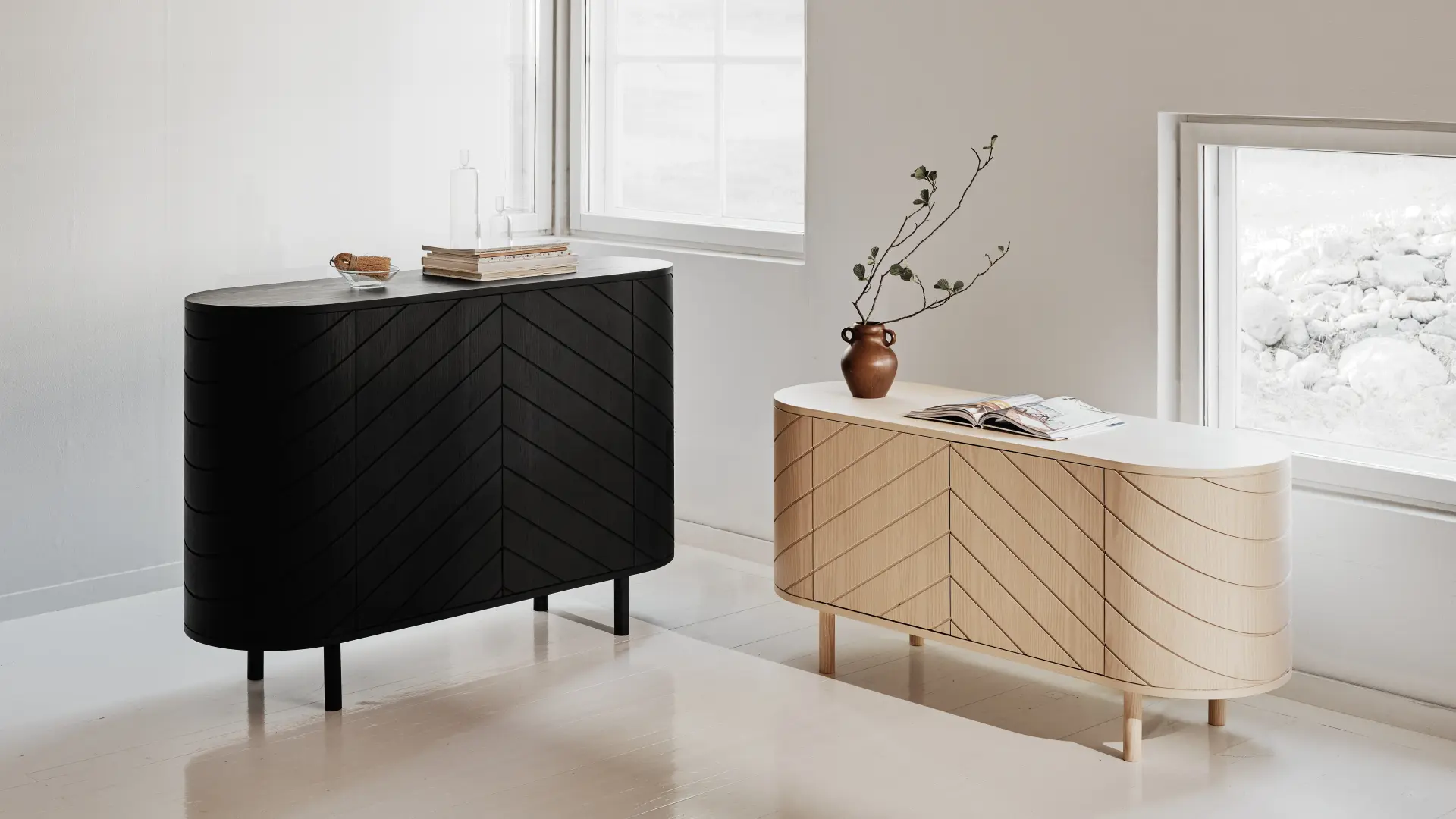 Wakka Sideboards in two colors