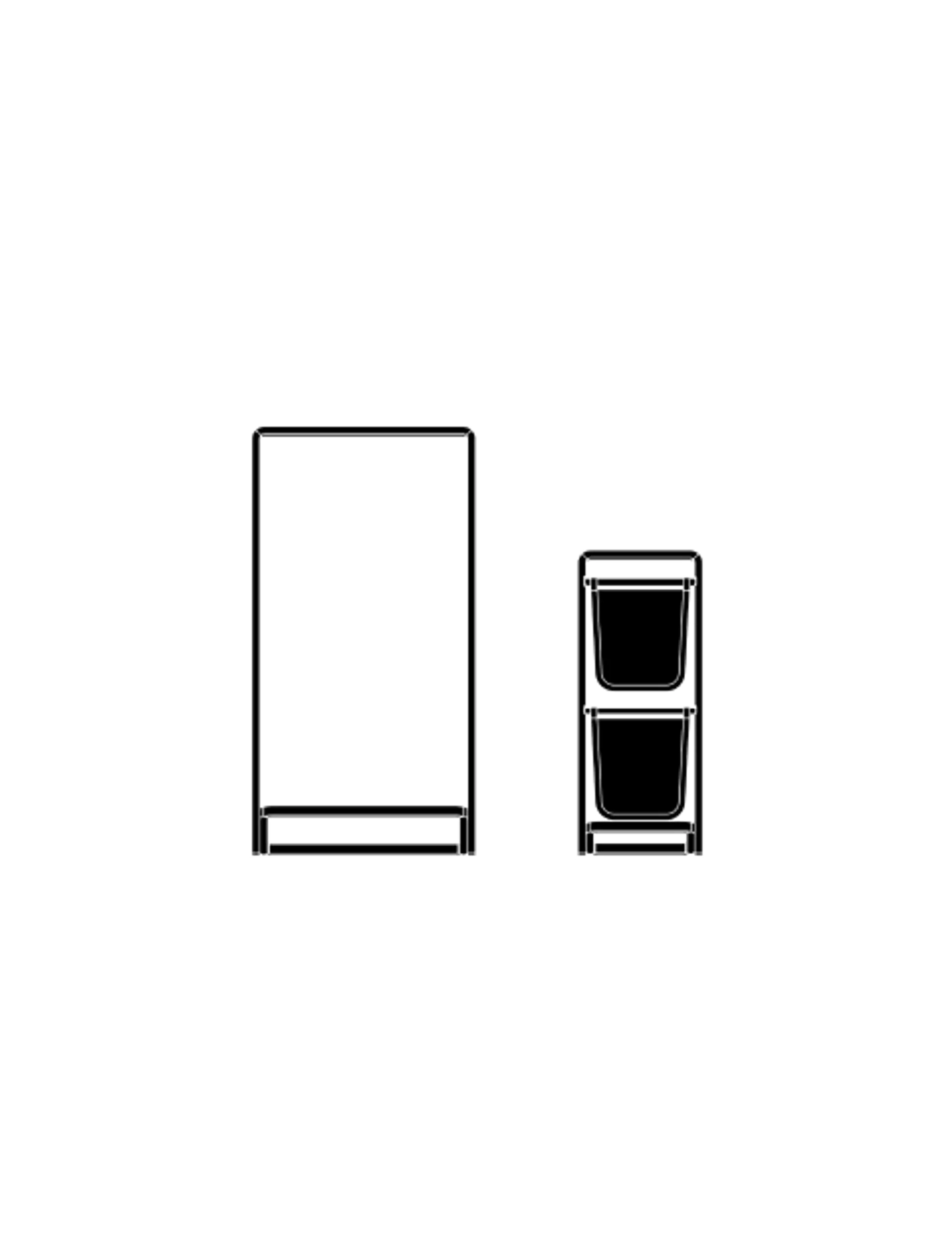 Iso Taneli Clothing rack drawn in sketch style