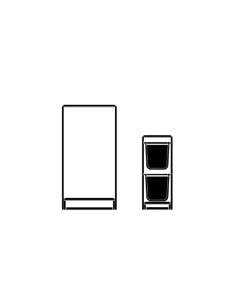 Iso Taneli Clothing rack drawn in sketch style