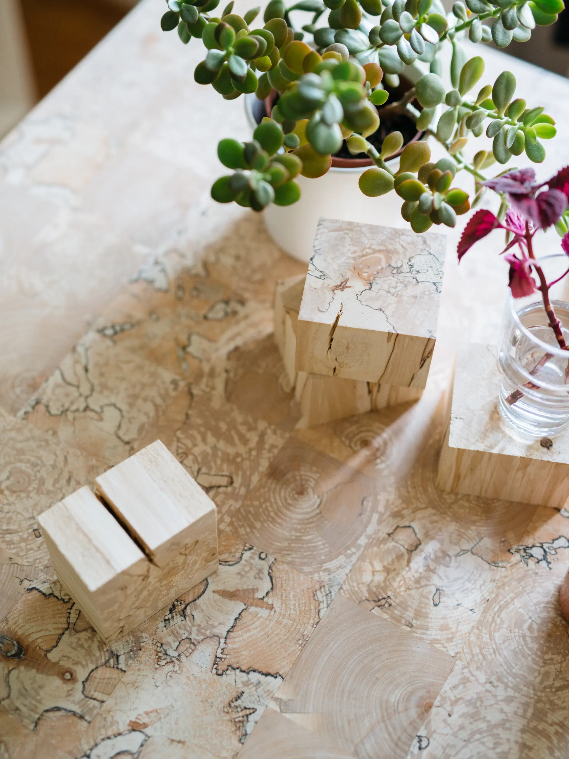 Leppänen Dining Table Rotten birch