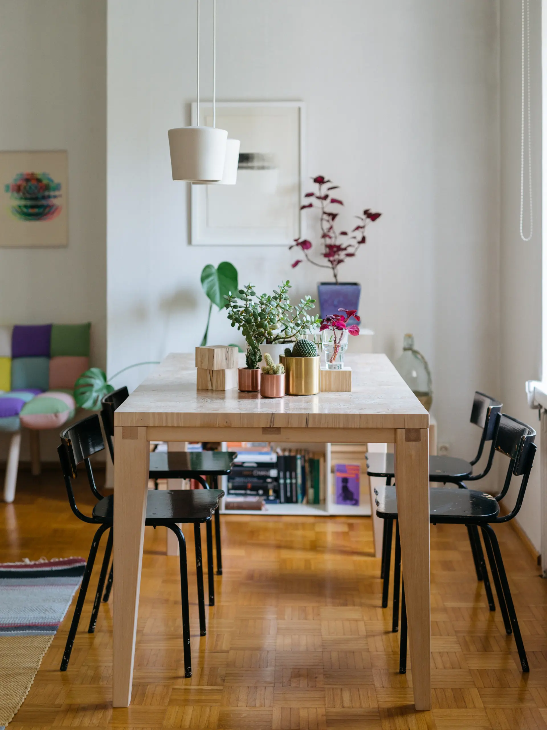 Leppänen Dining Table rotten birch