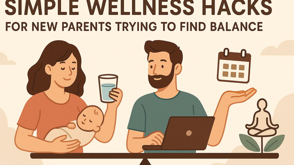 Simple Wellness Hacks for New Parents Trying to Find Balance