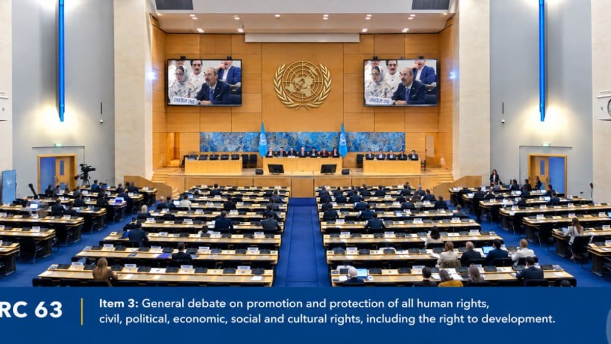 Oral statement on the situation of Chairman Lee Man-hee in pretrial detention in the Republic of Korea