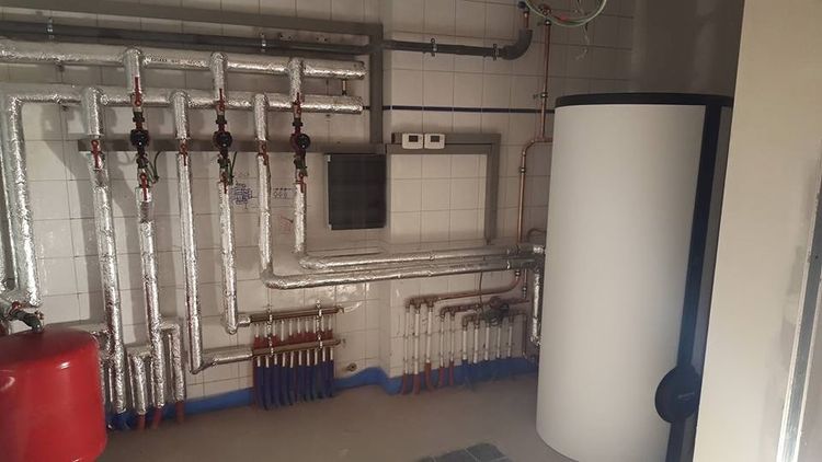 collector en boiler buderus