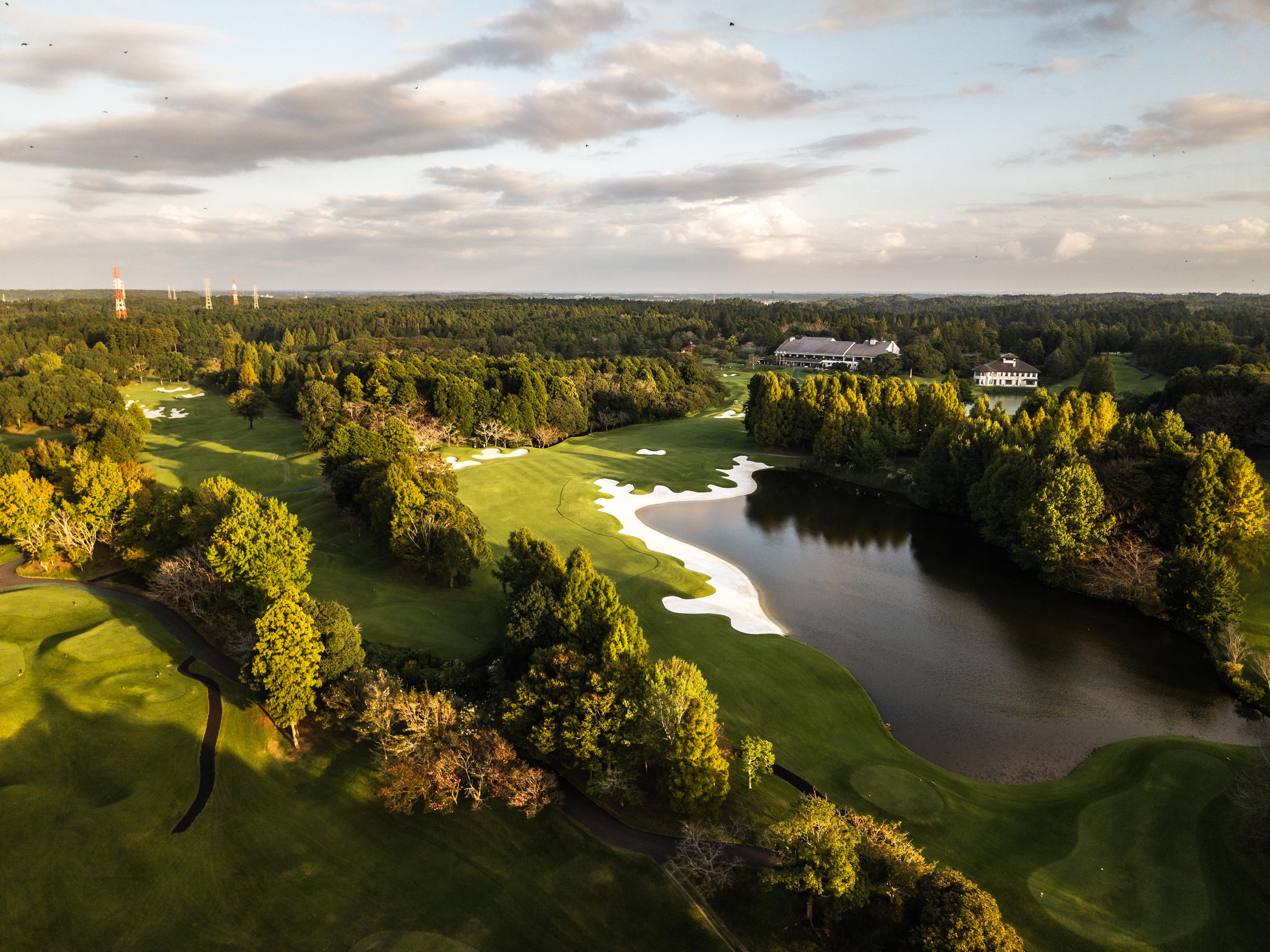Caledonian Golf Club — wooded fairway (Chiba, Japan)