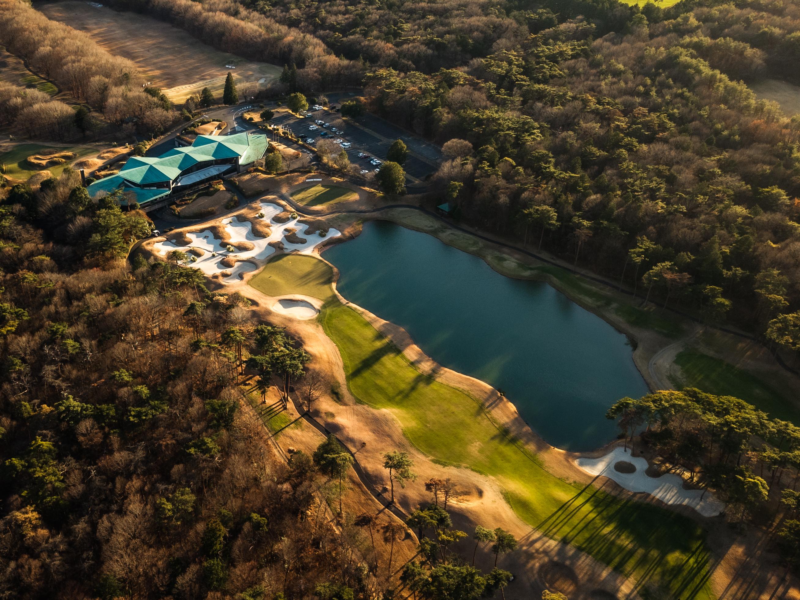 Nishinasuno Country Club — tee-shot view (Tochigi, Japan)
