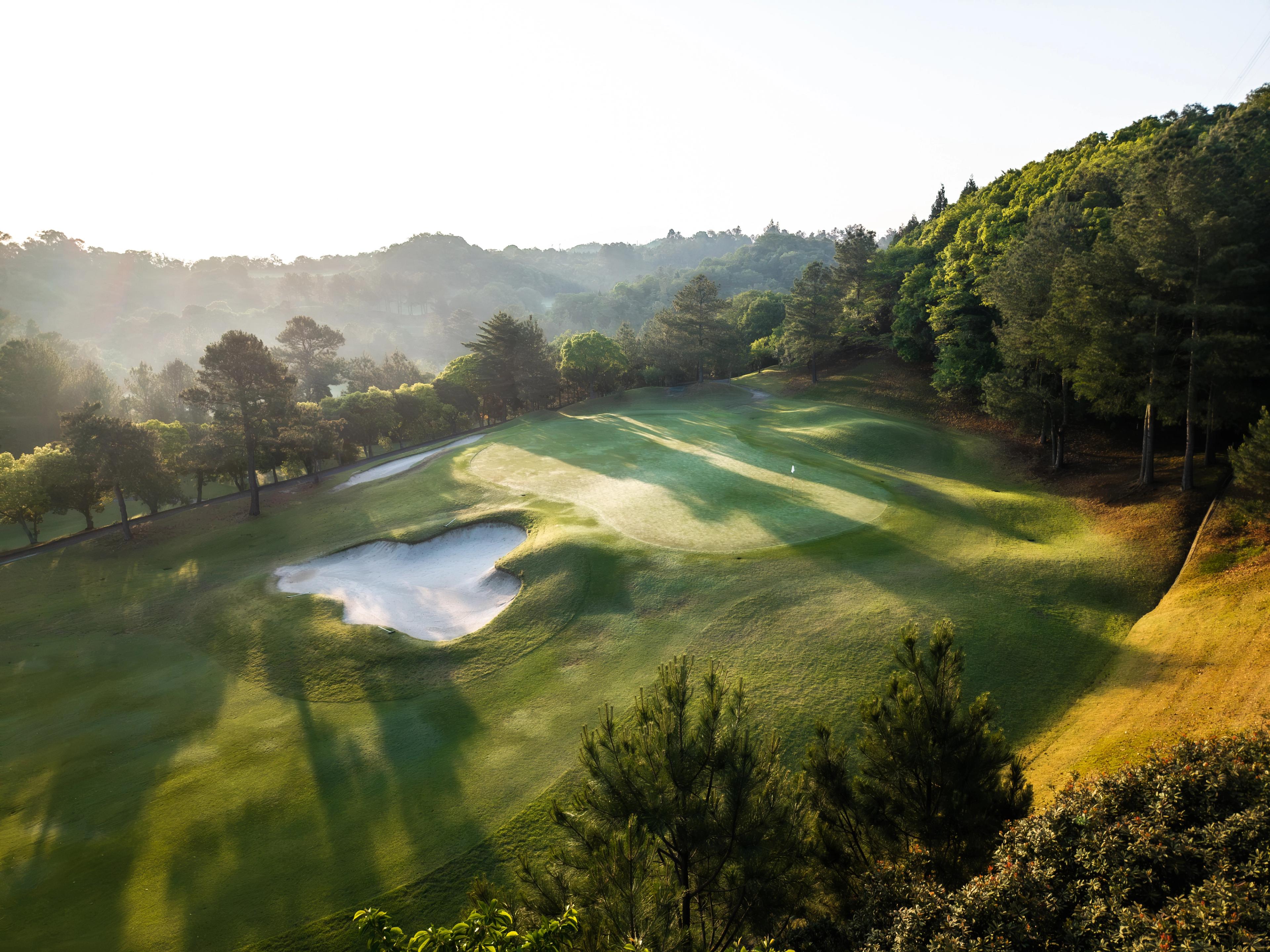 Amanosan Country Club — fairway and greens (Osaka, Japan)