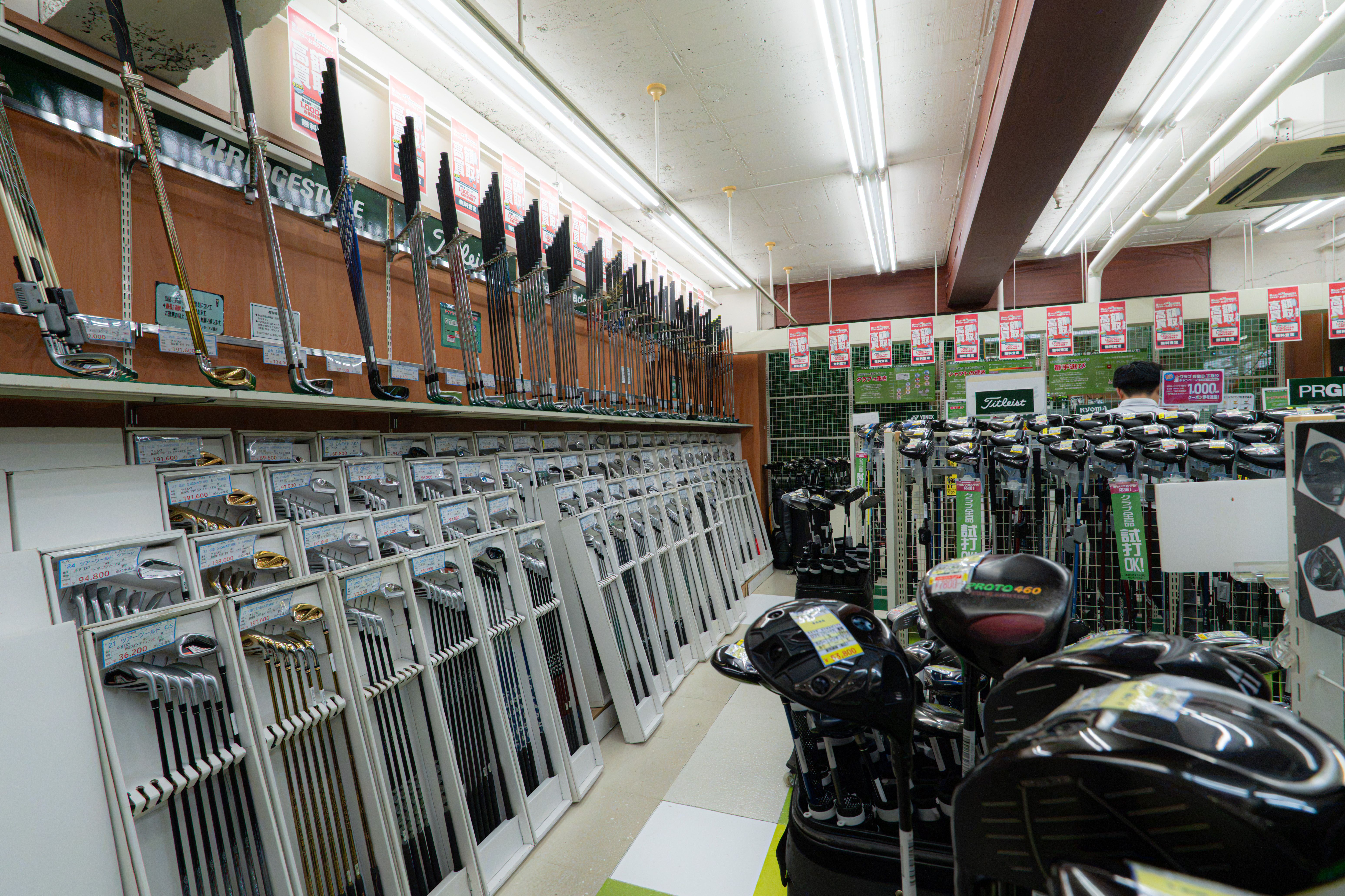 niki golf second hand center in ueno