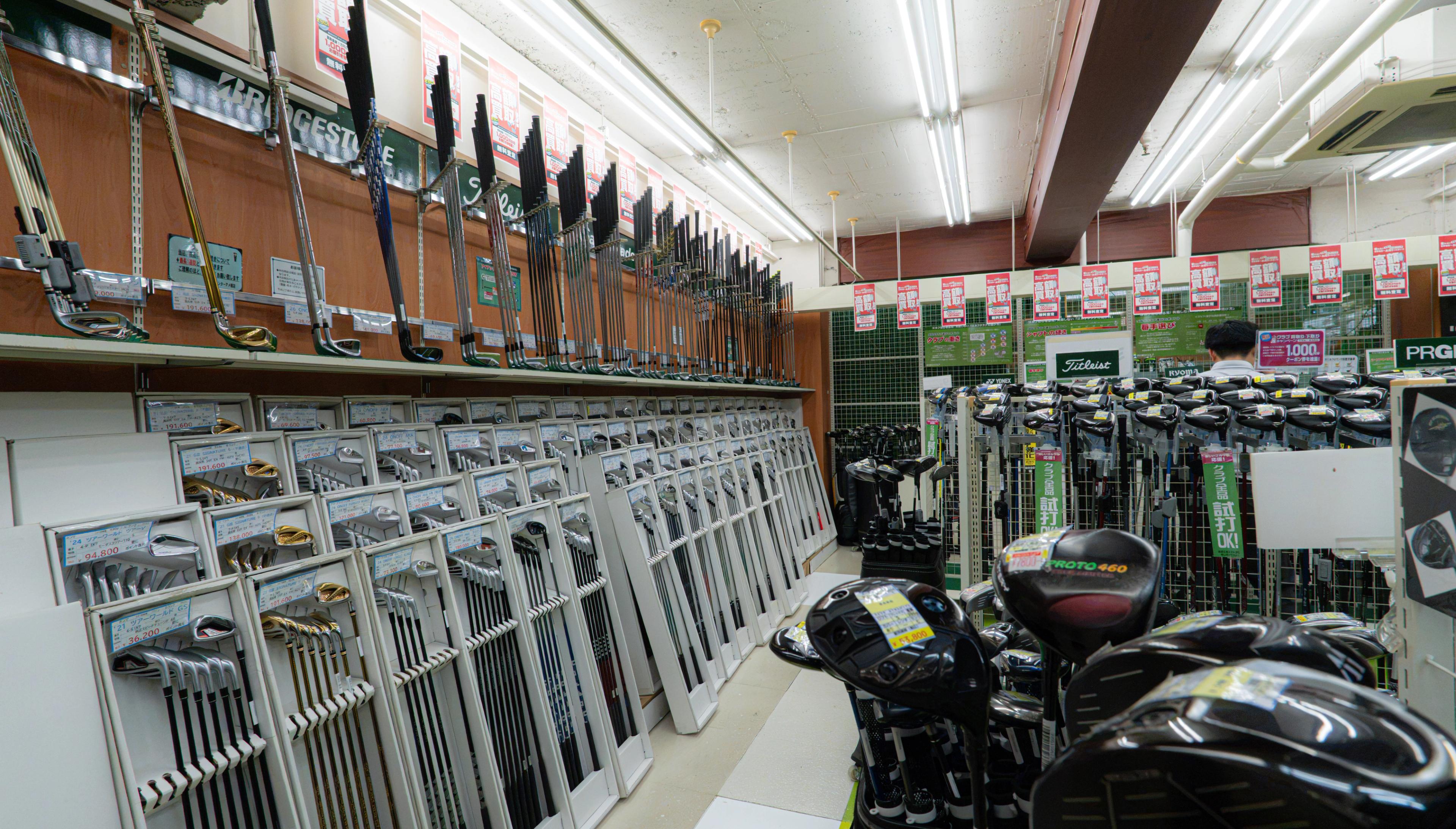 niki golf second hand center in ueno