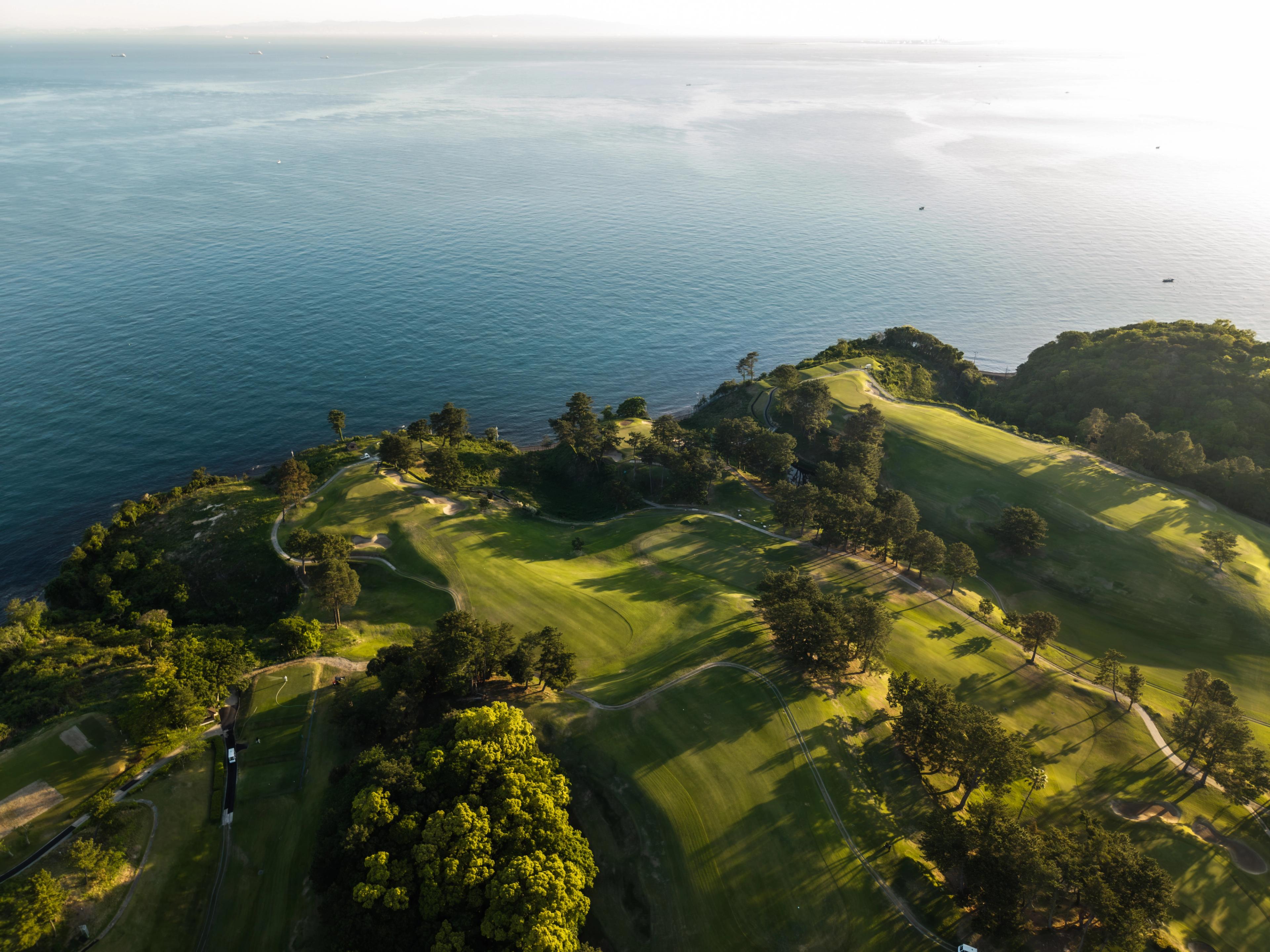 osaka golf club from ocean