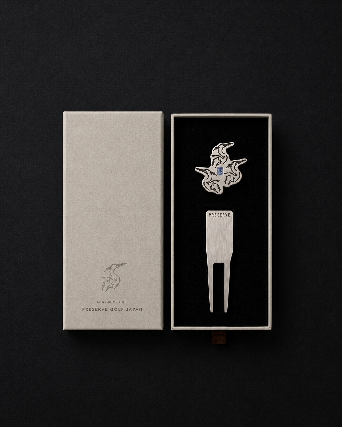 PRESERVE Golf Japan Divot tool and ball marker