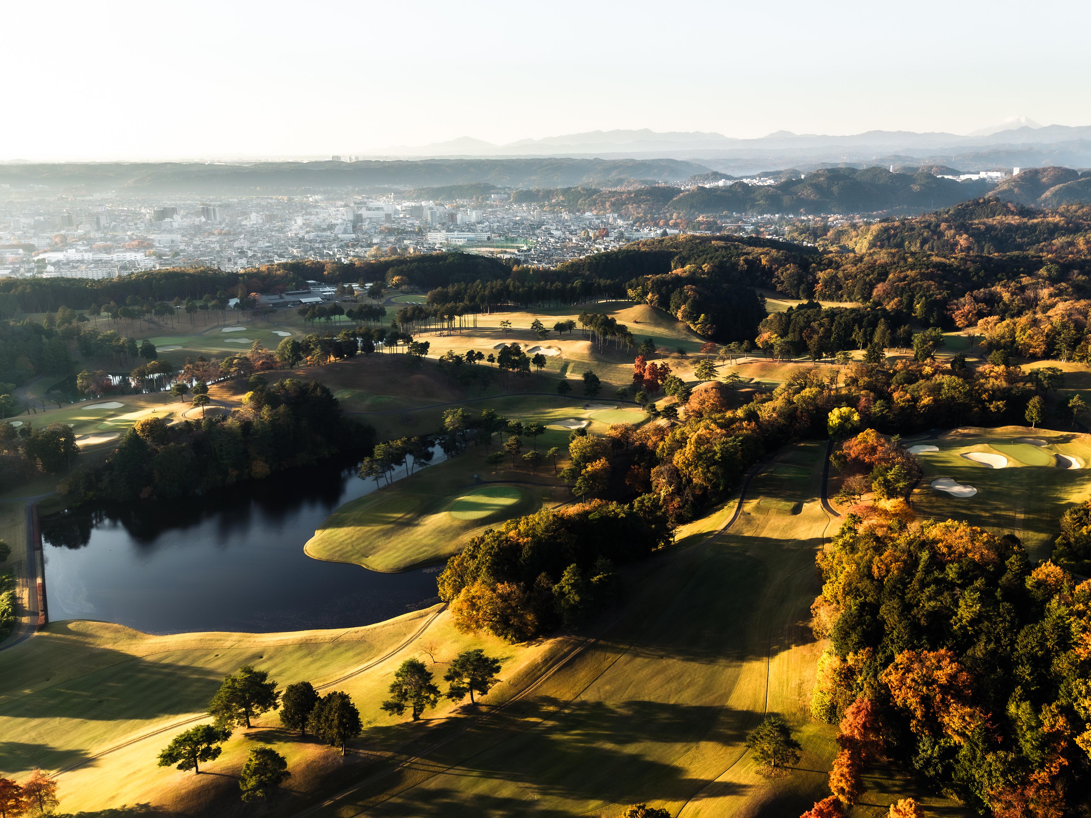 Musashigaoka Golf Course — panoramic course view (Saitama, Japan)