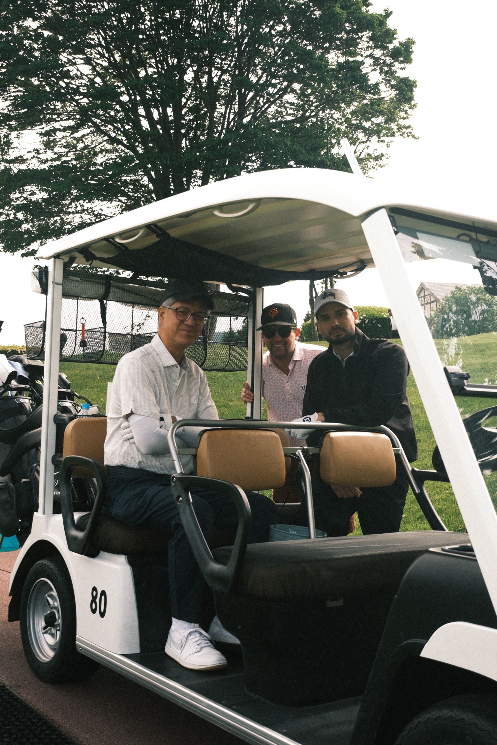 Back out for the afternoon nine at Fuji Classic