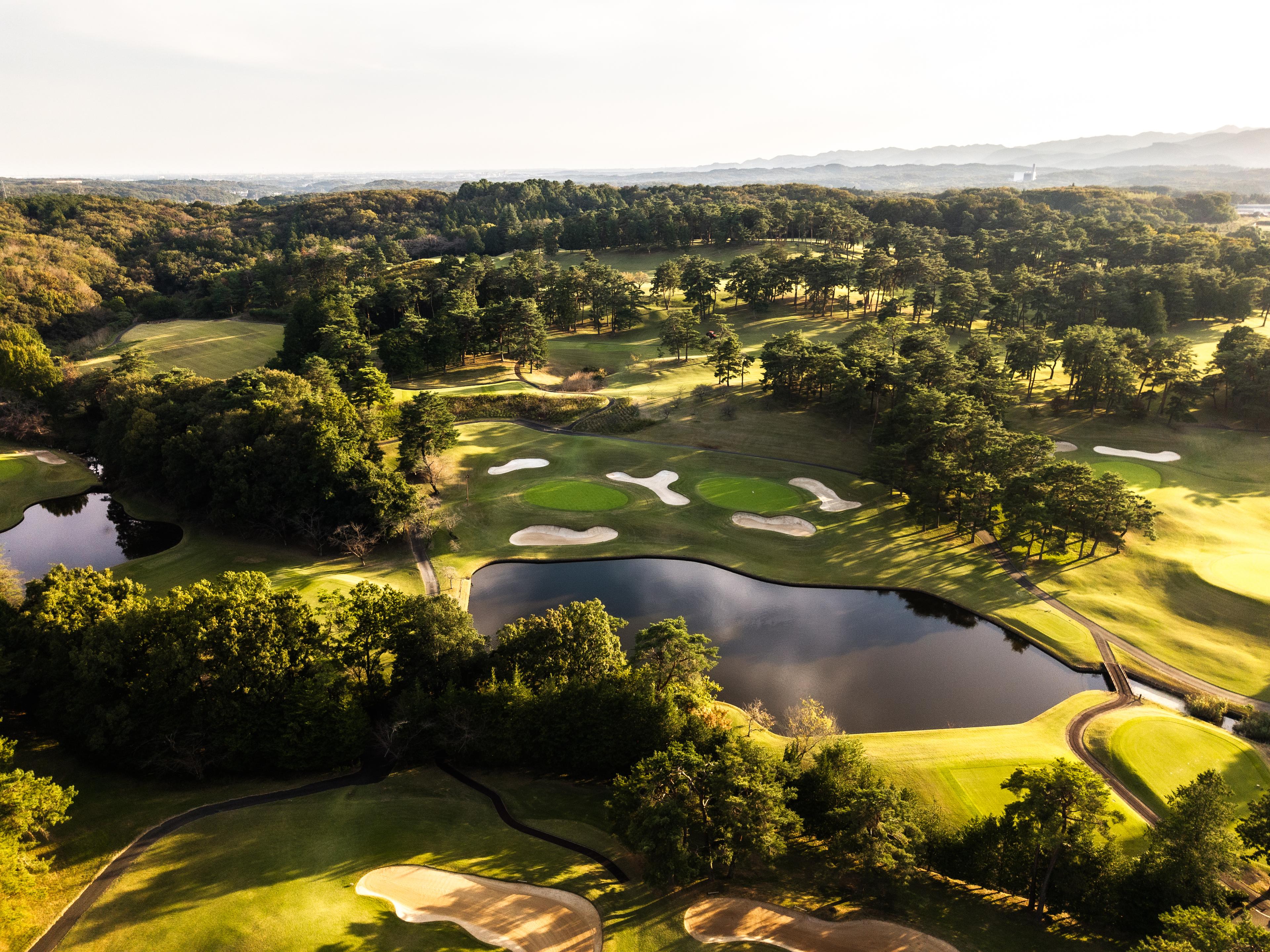 Ranzan Country Club — fairway and greens (Saitama, Japan)