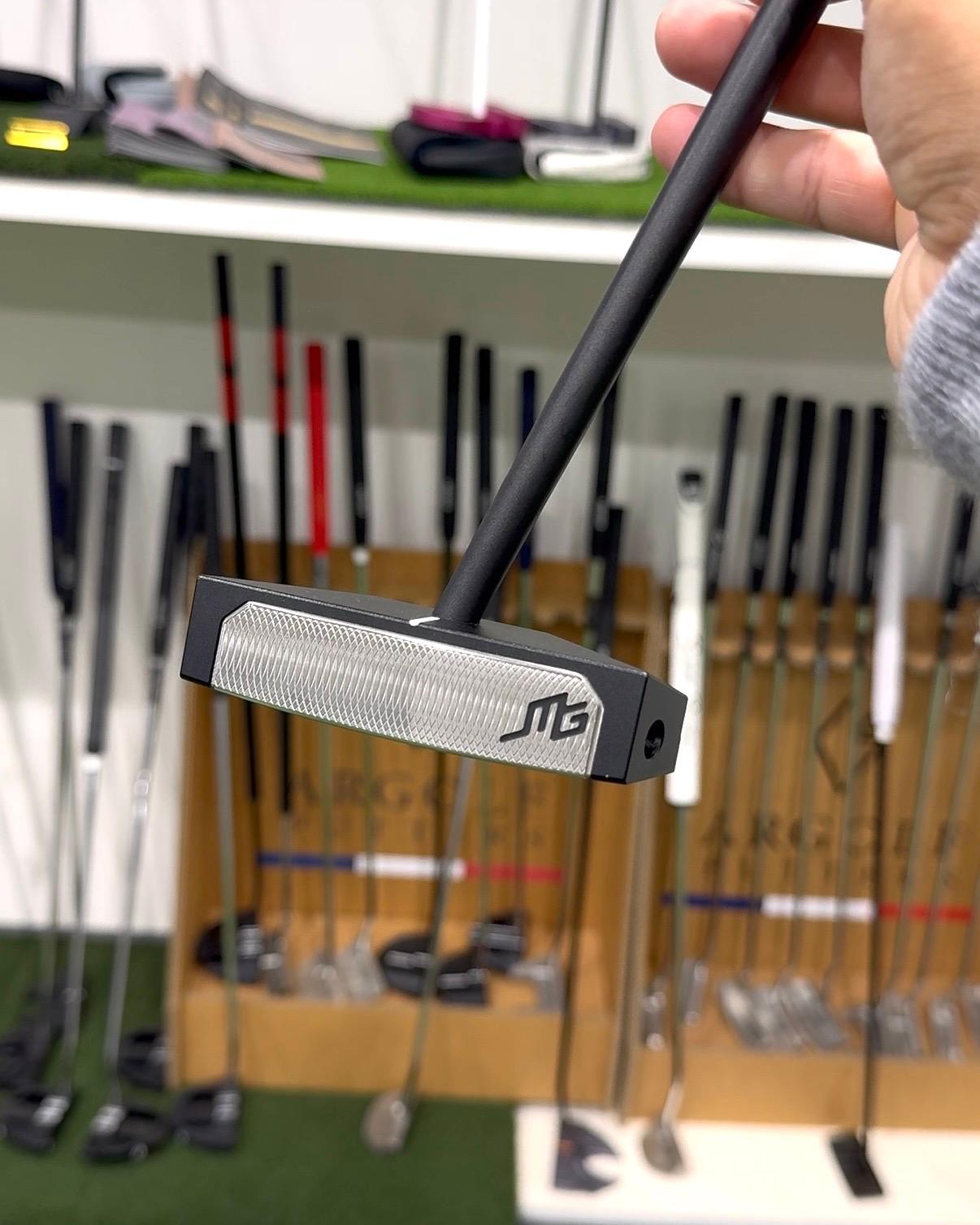 Miura mallet putter, milled face