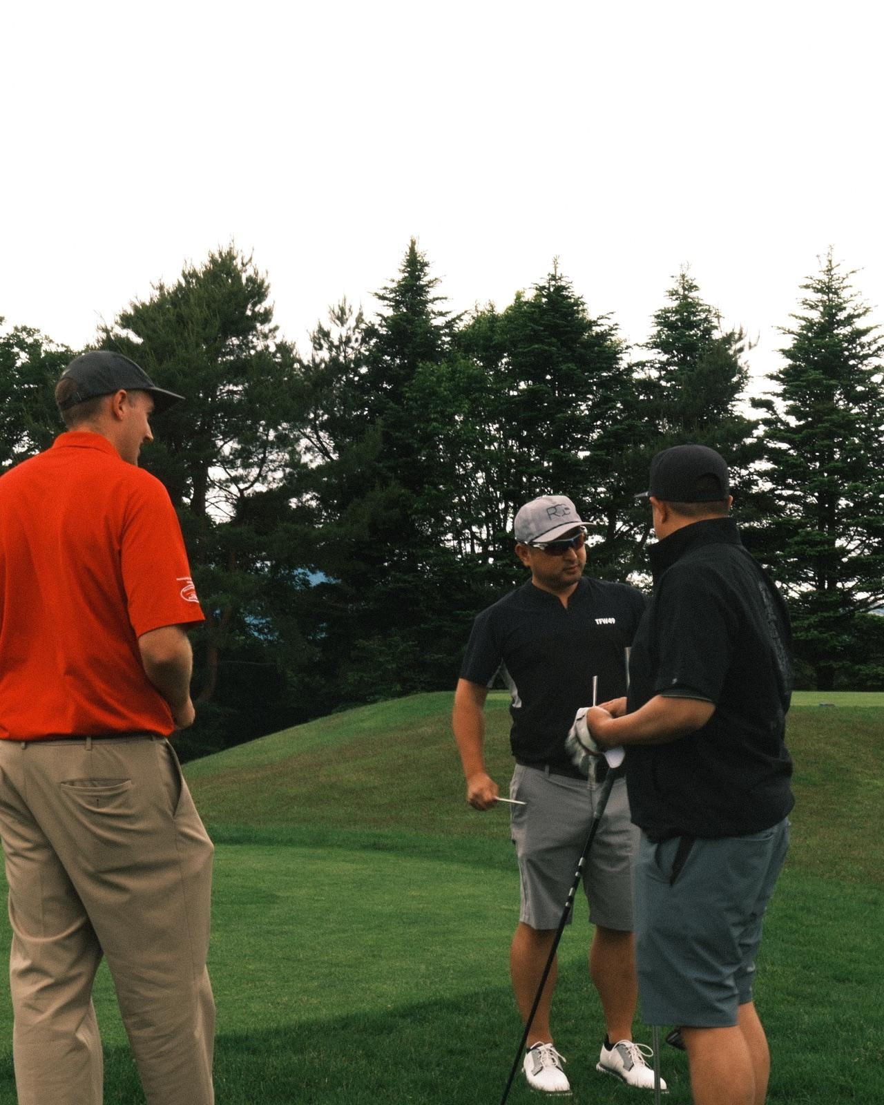 Down the fairway at Fuji Classic