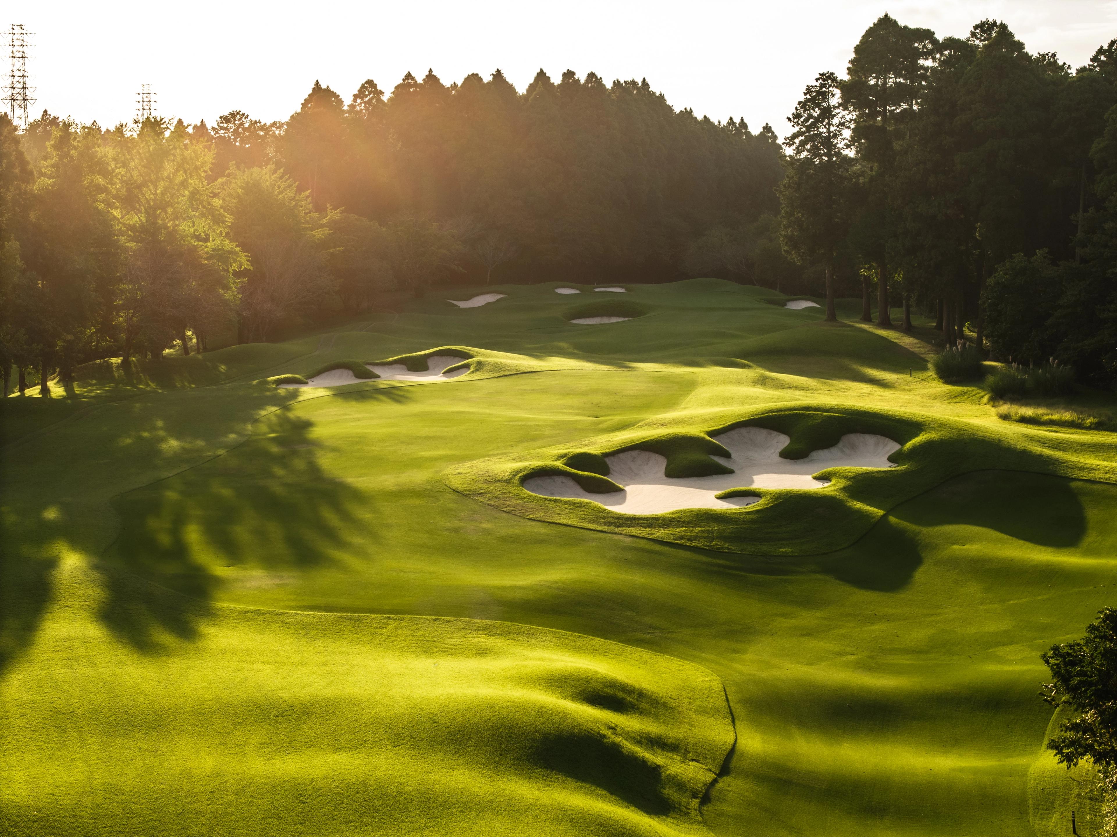 Caledonian Golf Club — green complex (Chiba, Japan)