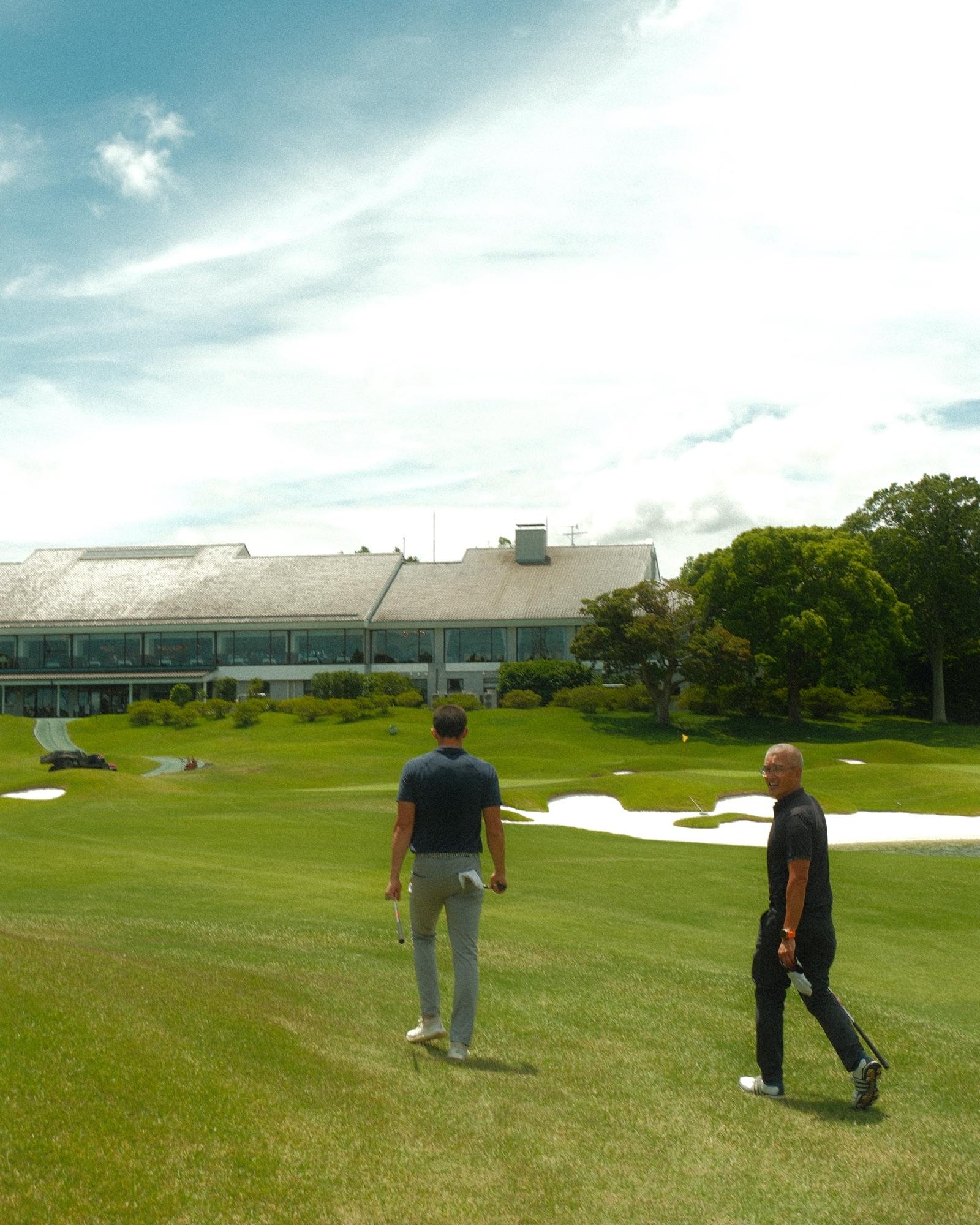 Back out for the afternoon nine at Caledonian Golf Club