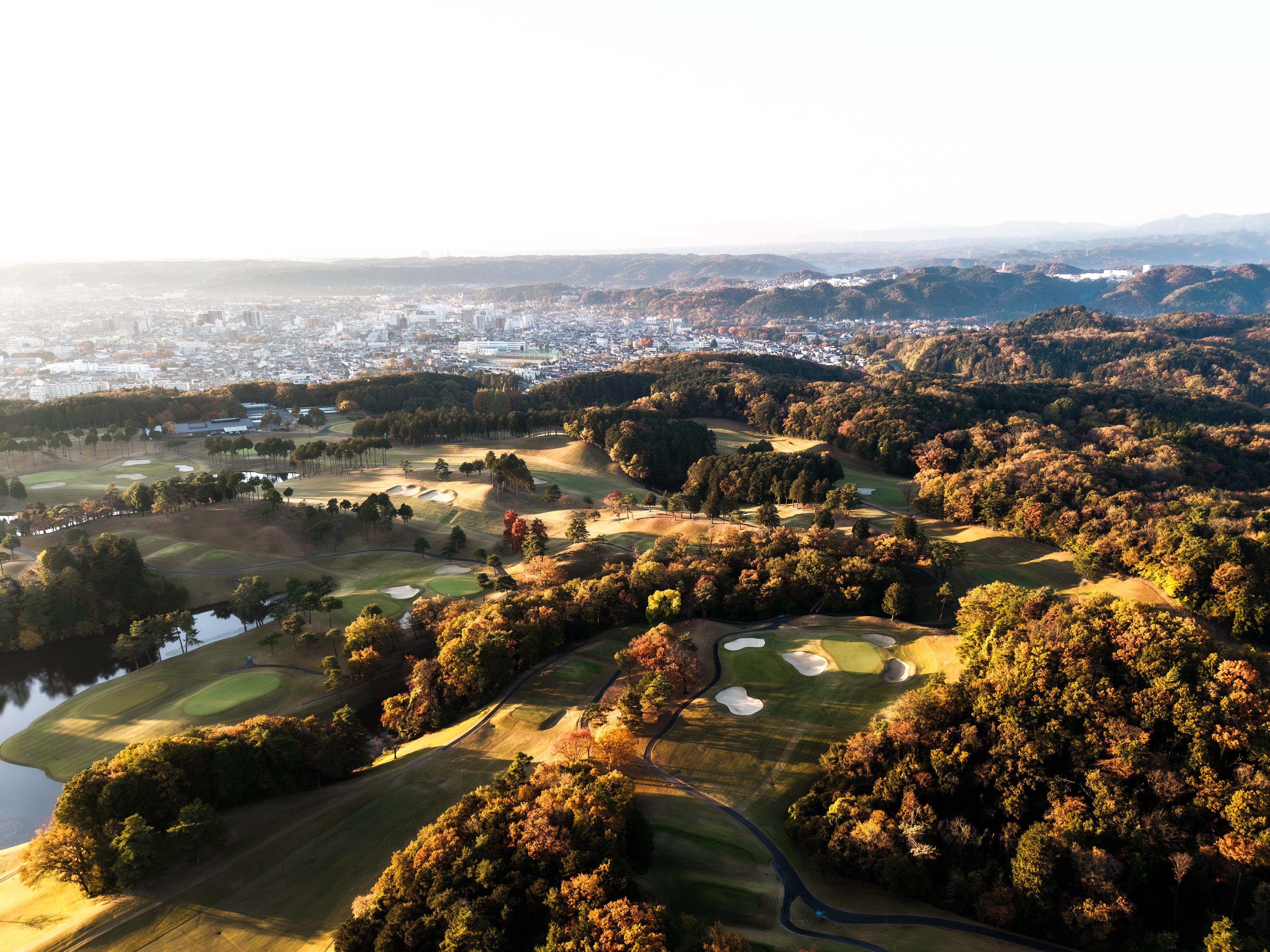 Musashigaoka Golf Course — parkland and bunkering (Saitama, Japan)