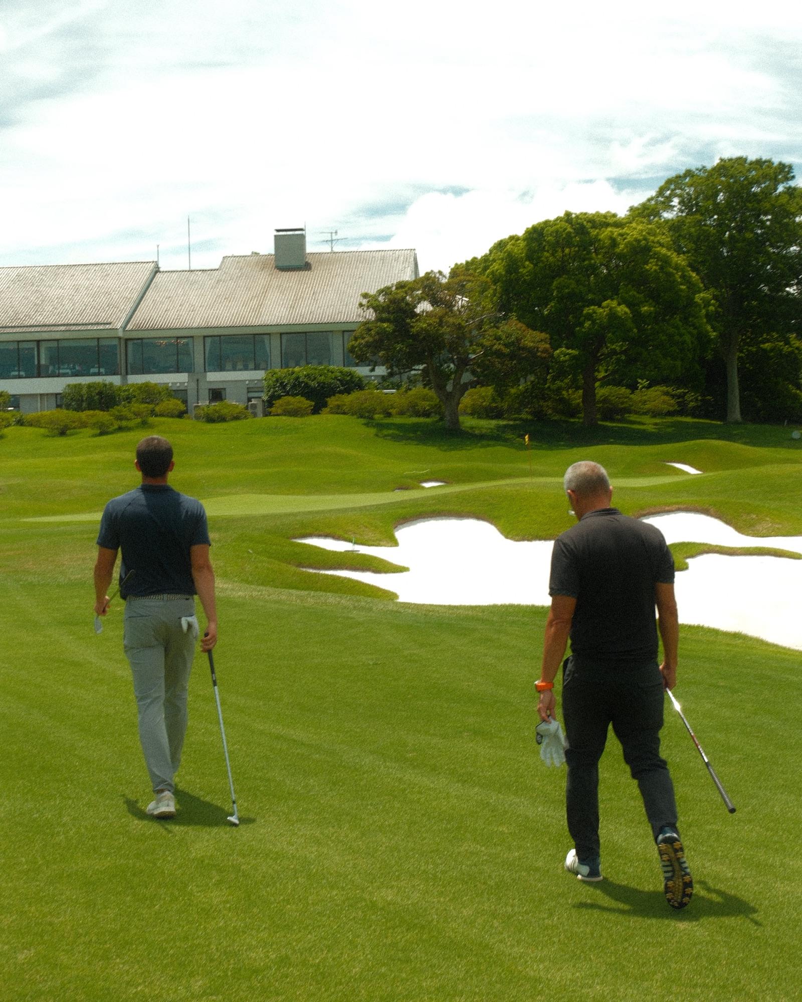 The closing stretch at Caledonian Golf Club