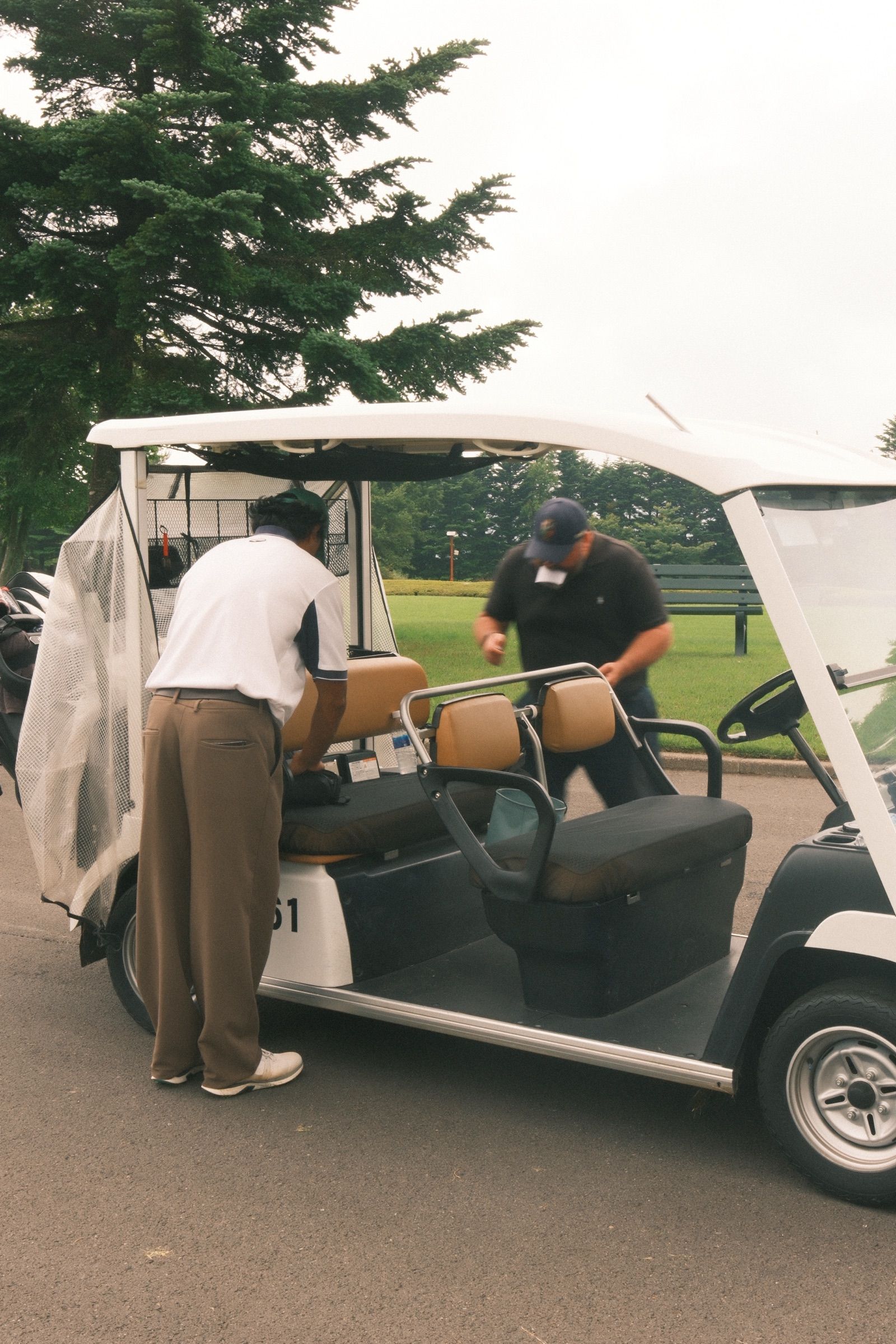 Arriving at Fuji Classic