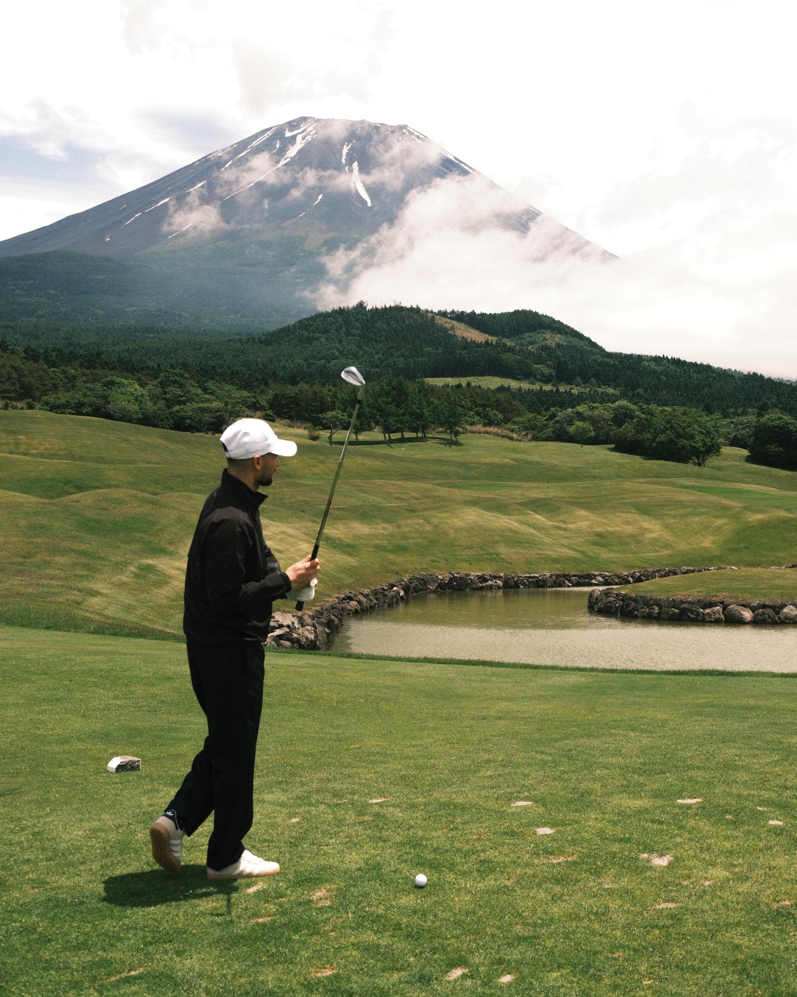 The closing stretch at Fuji Classic