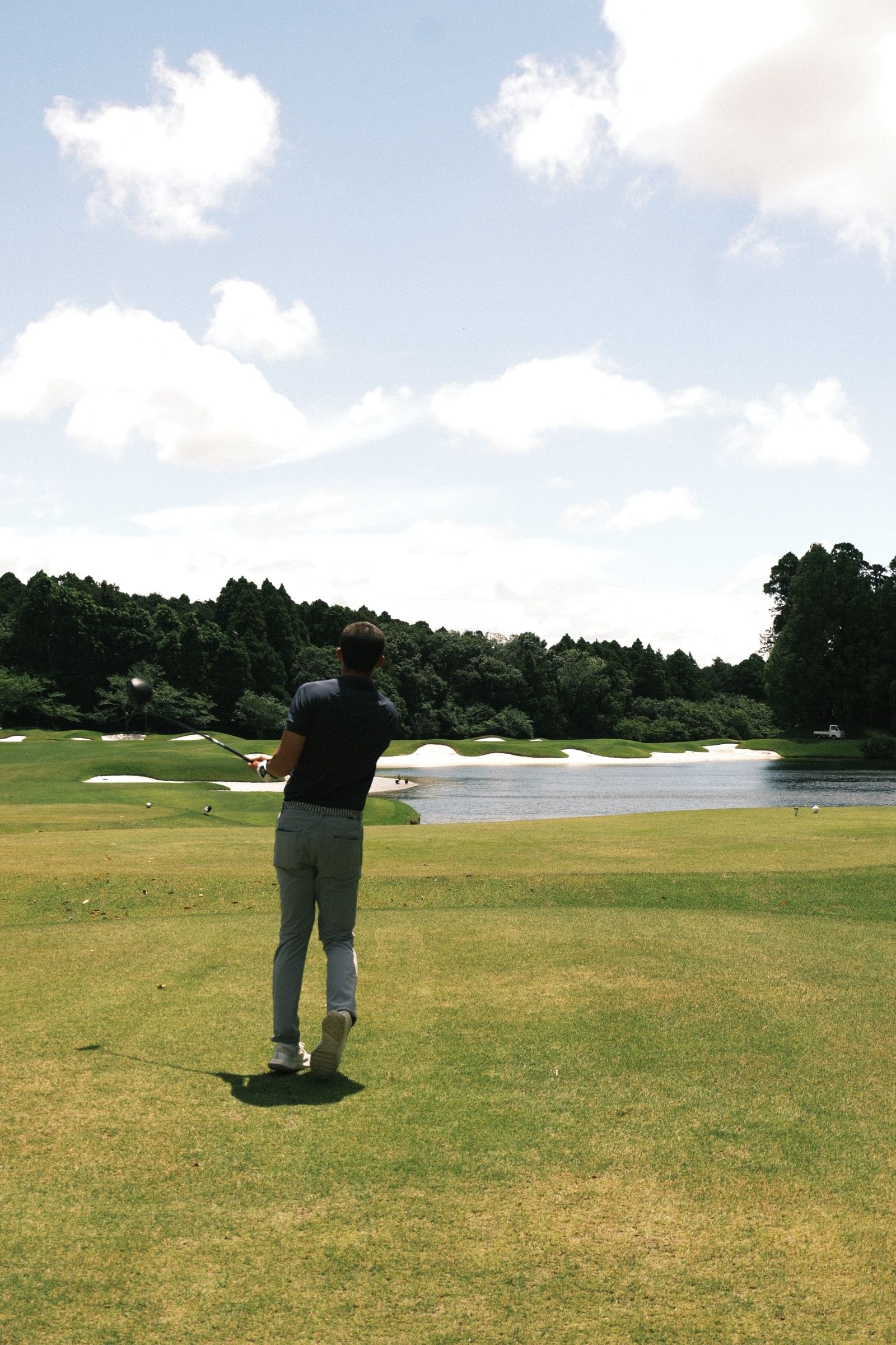 Down the fairway at Caledonian Golf Club