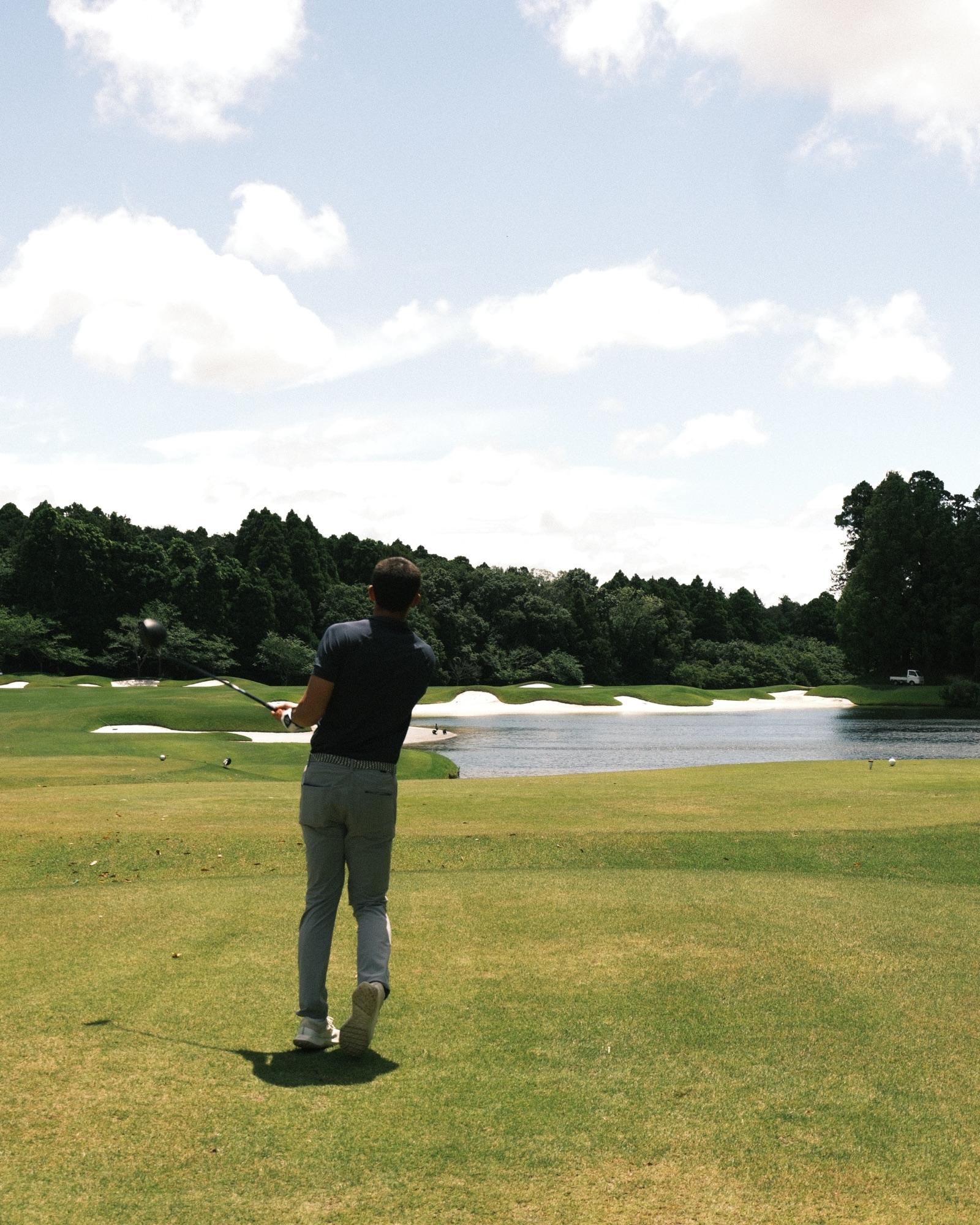 Down the fairway at Caledonian Golf Club