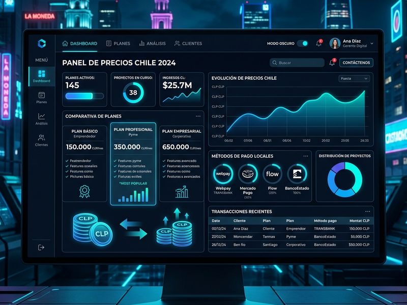 ¿Cuánto cuesta una página web en Chile en 2026? Guía de precios y costos reales