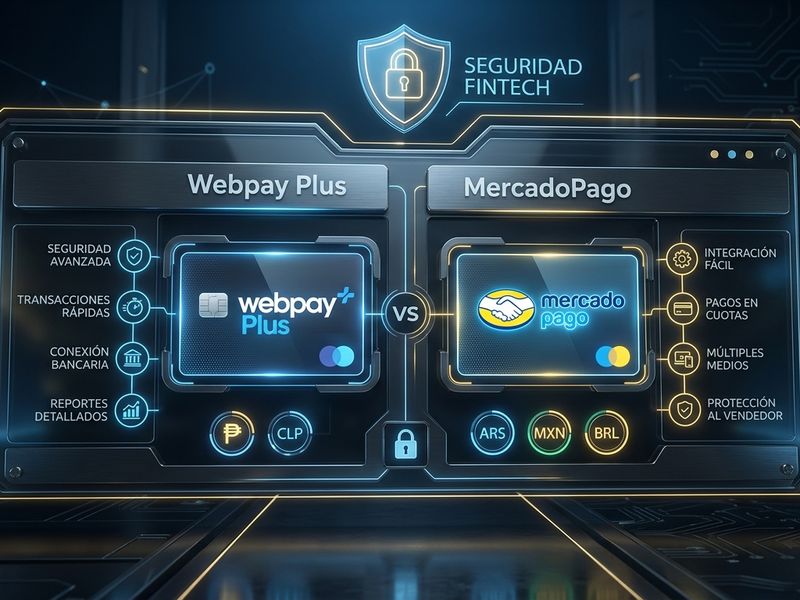 Webpay Plus vs MercadoPago en Chile (2026): ¿Cuál pasarela de pago conviene para tu Tienda Online?