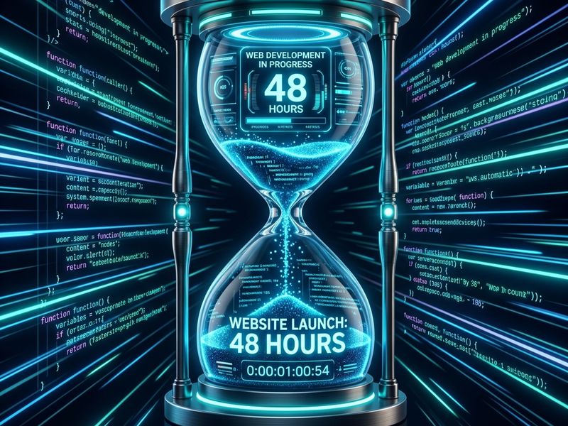 Necesito una página web en 48 horas en Santiago: ¿Es posible un desarrollo exprés de calidad?