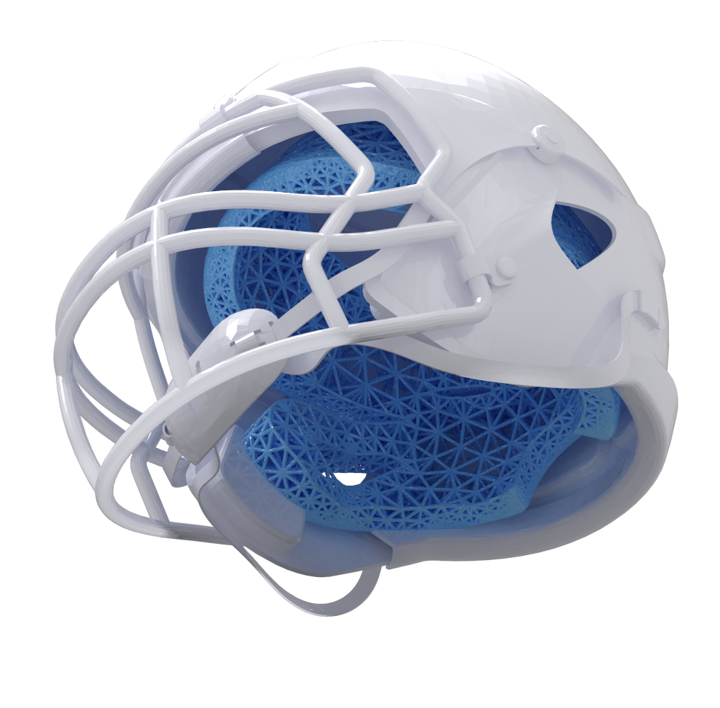 Engineering students advance prototype for NFL Helmet Challenge