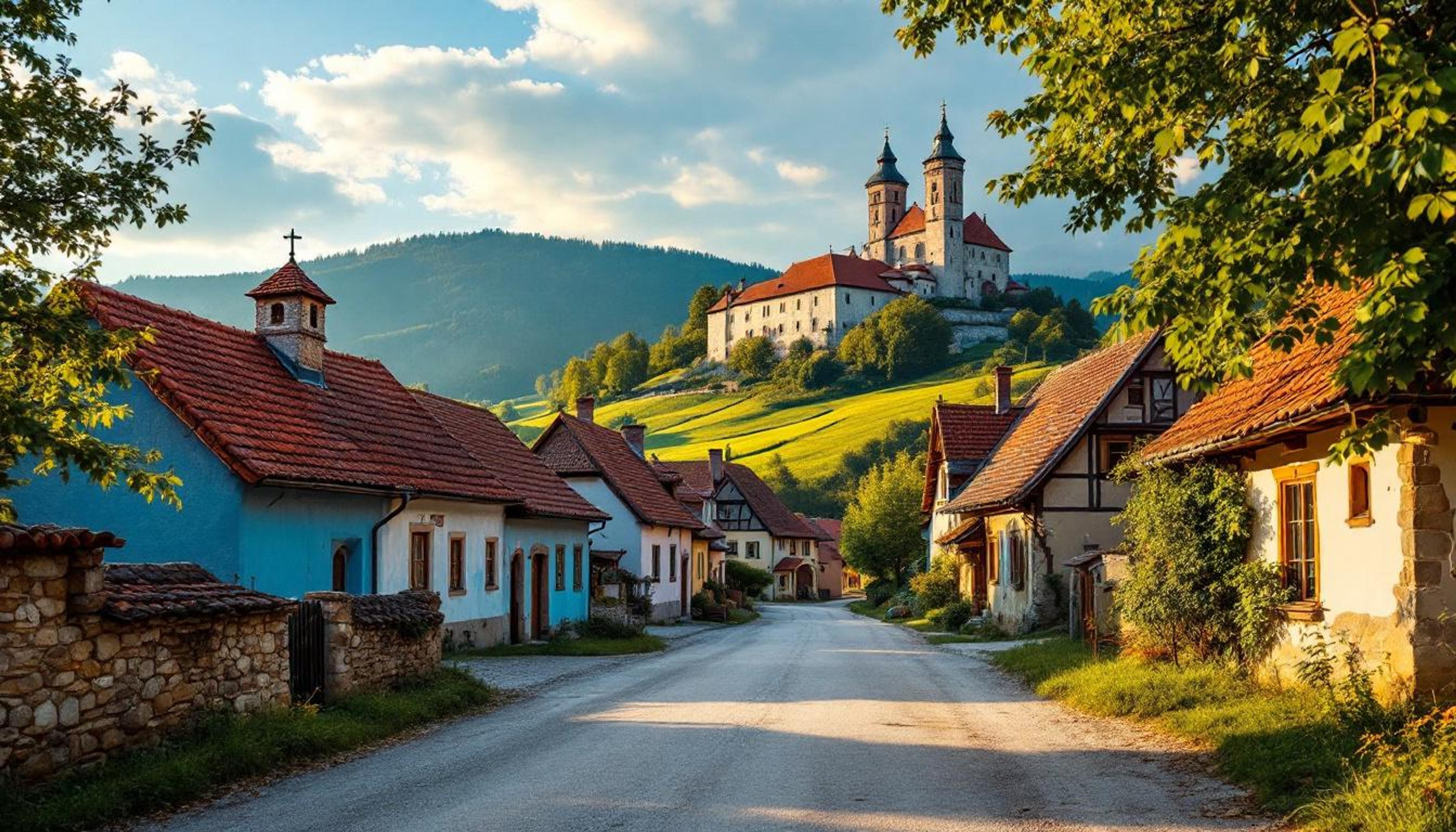 Viscri, satul pitoresc din inima Transilvaniei