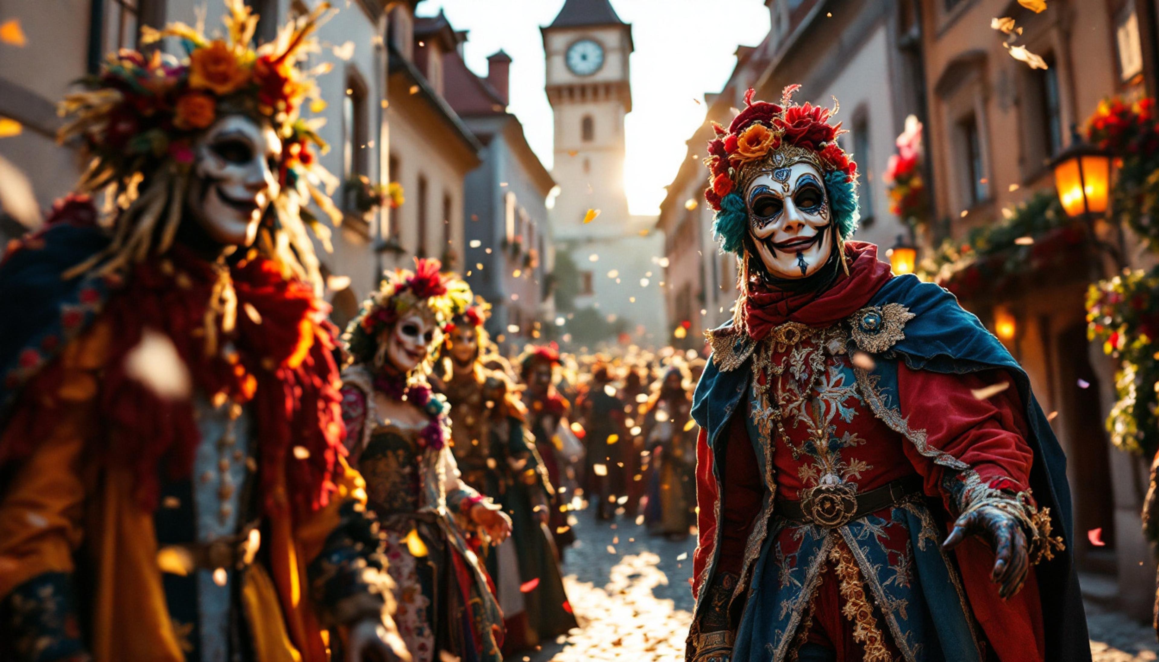 Carnaval în Cetatea Sighișoara: O experiență de neuitat în inima Transilvaniei
