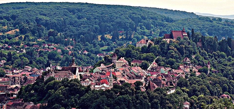 Peisaj din Transilvania - Sighișoara
