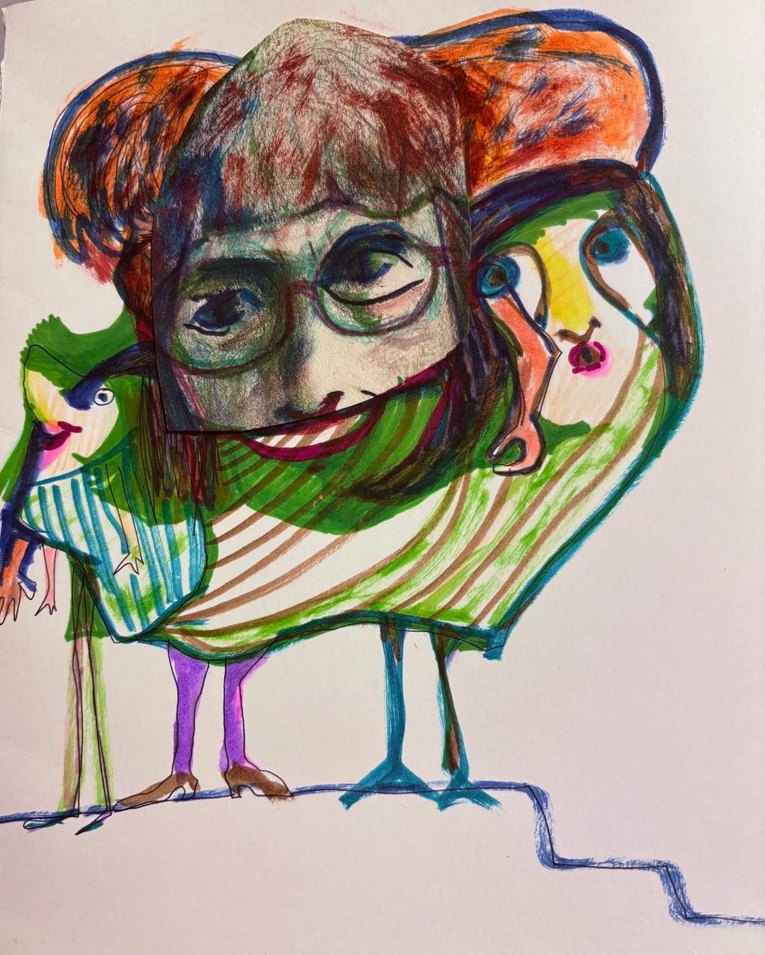 Drawing No. 2,334, 'It was girls' night out for Sally Jane and her besties.', posted OCT 16, 2025