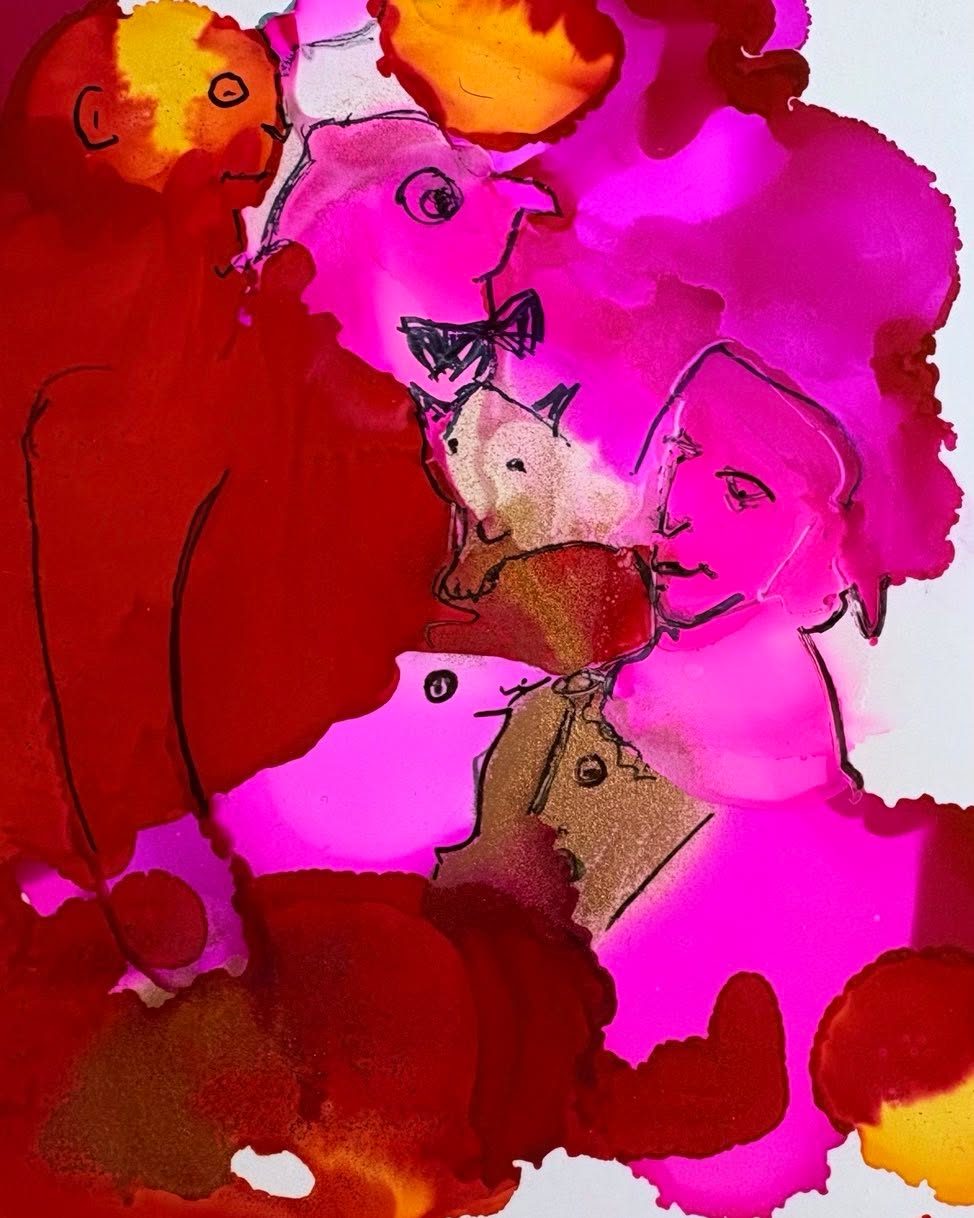 Drawing No. 2,480, 'It was Randall's conservative bow tie that stood out like a sore thumb.', posted FEB 28, 2026