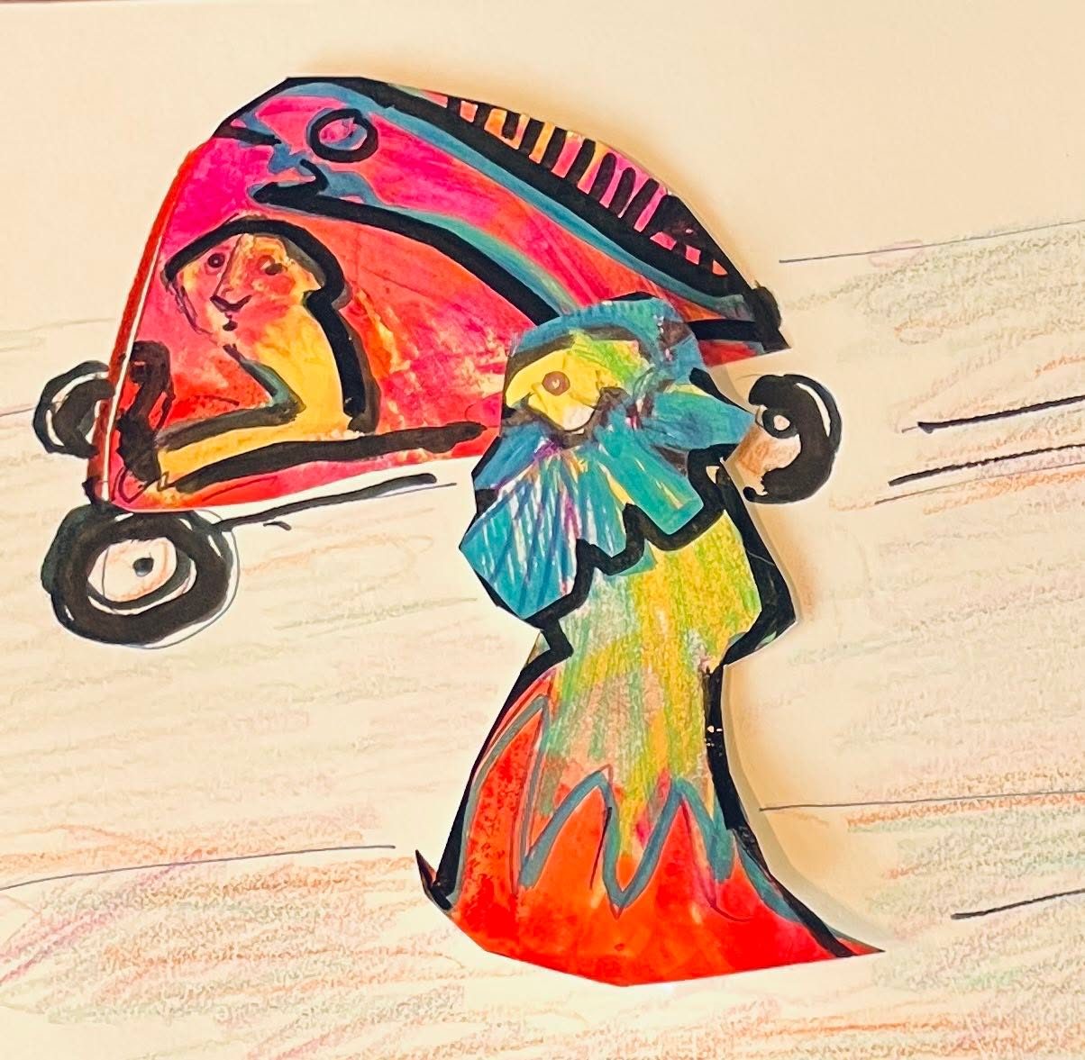 Drawing No. 1,141, 'The Uber driver hadn’t meant it literally when he told Mrs. Barnes she could get out and walk.', posted SEP 9, 2022