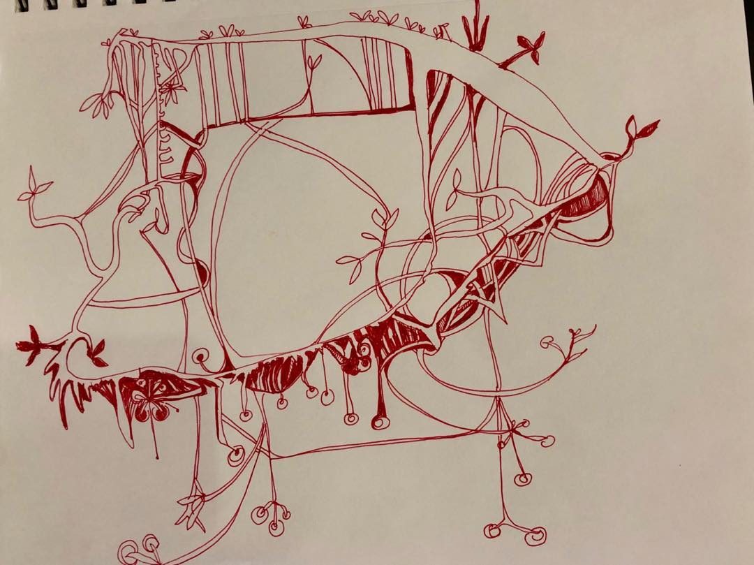 Drawing No. 28, 'A red one', posted MAY 9, 2019