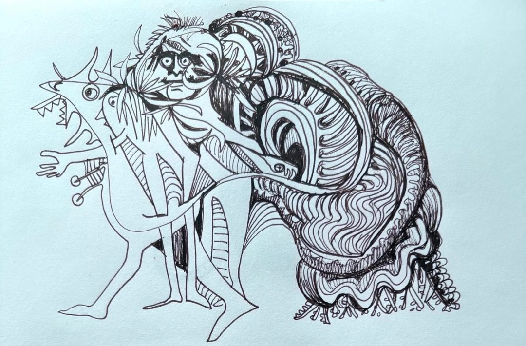 Drawing No. 2,344, 'Halcyon-Rudge carried a lot of personal baggage.', posted OCT 25, 2025