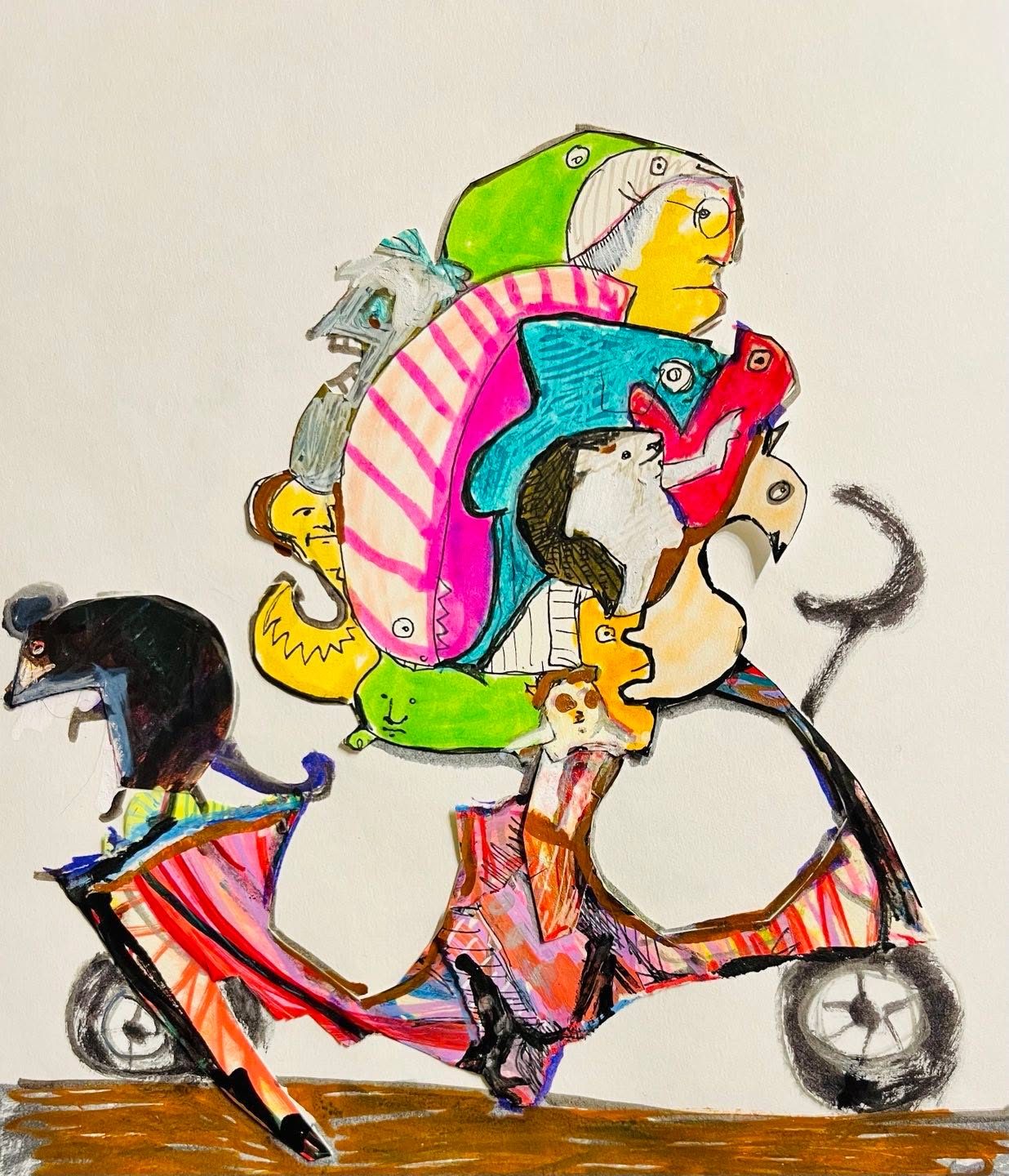 Drawing No. 2,039, 'The Mudge-Dinowitz School was using a new student transportation company.', posted JAN 13, 2025