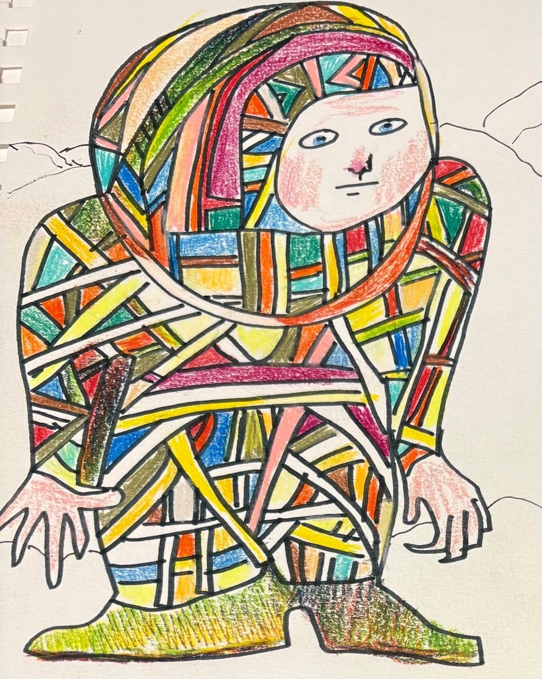 Drawing No. 2,460, 'As a kid, Rubio couldn't figure out how to get his snowsuit off.', posted FEB 10, 2026