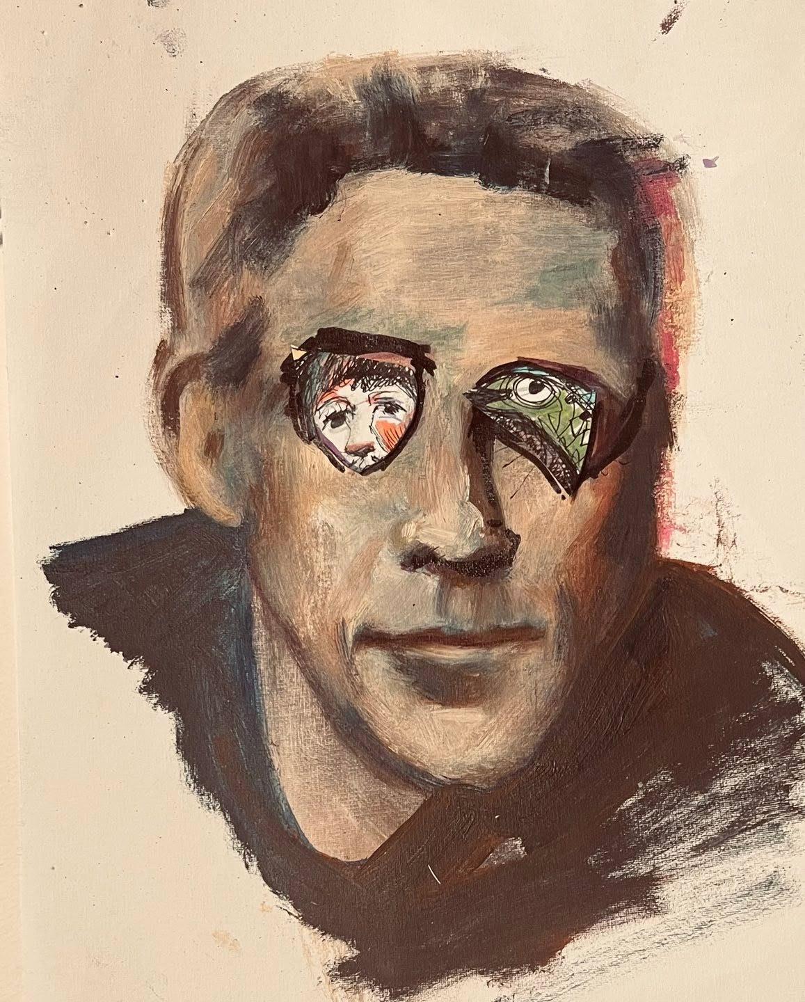 Drawing No. 1,700, 'As a novelist, Brenner had to see the world through his protagonists' eyes.', posted MAR 1, 2024