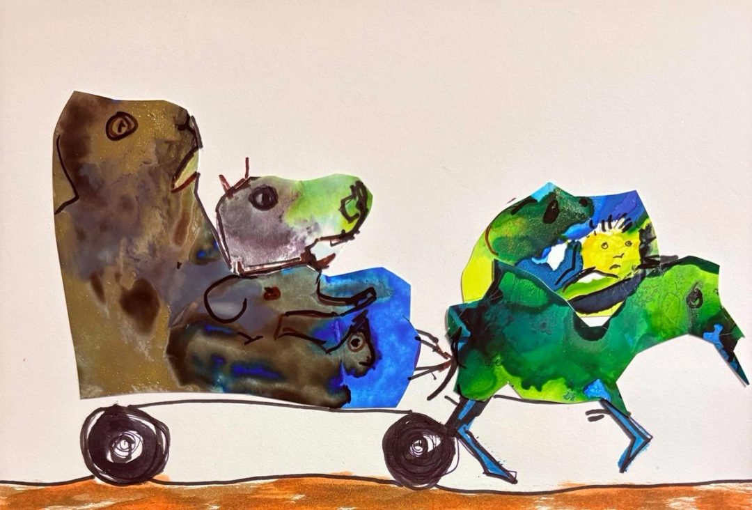Drawing No. 2,667, 'Grosgrain hated getting stuck in slow traffic.', posted AUG 3, 2026