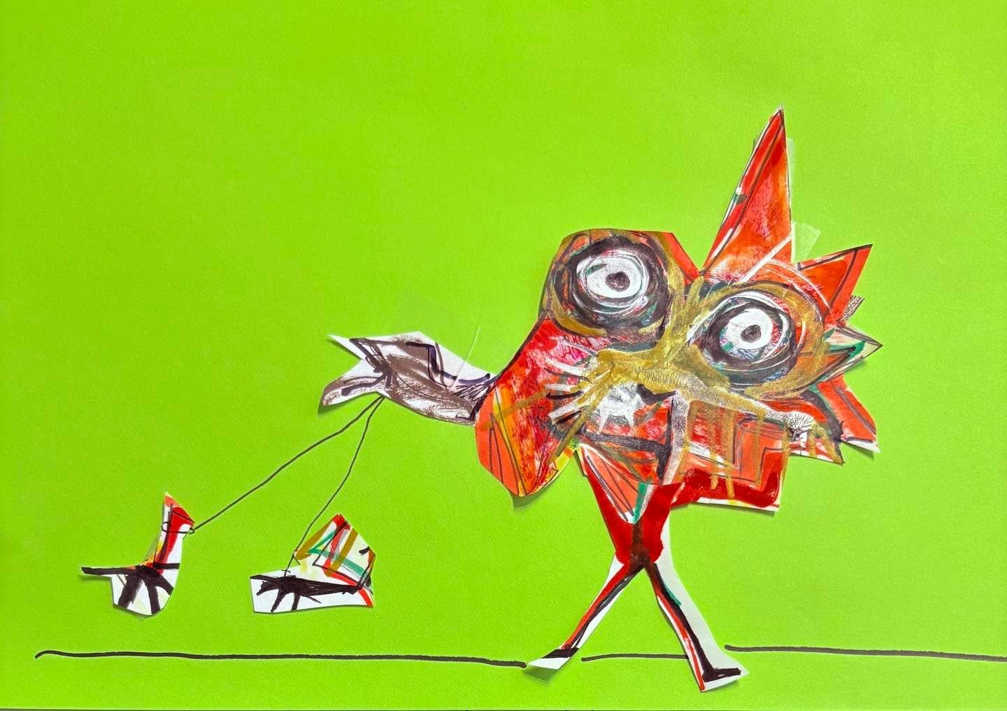 Drawing No. 2,115, 'Fred was afraid he was allergic to Maddy's new puppies.', posted MAR 29, 2025
