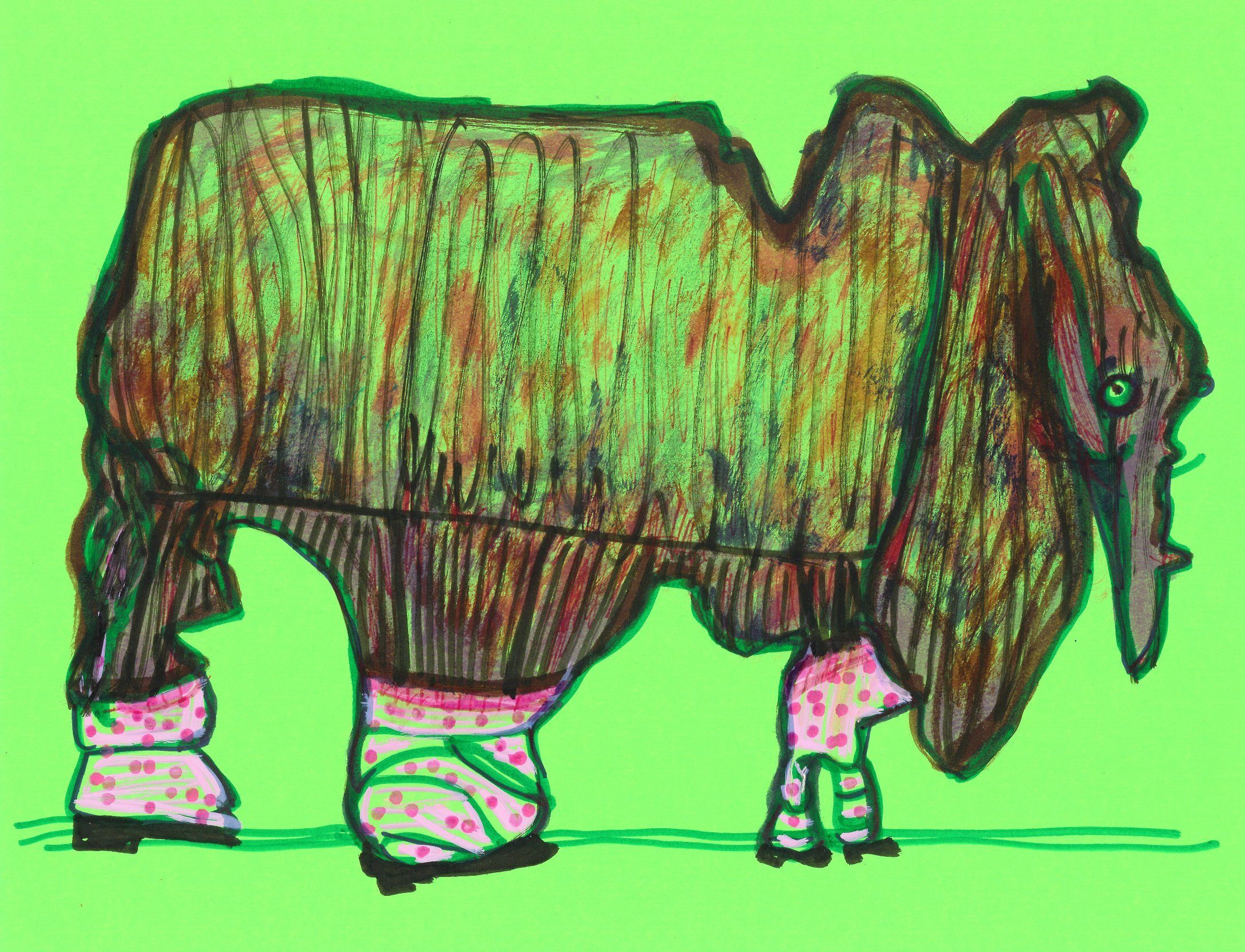 Drawing No. 1,129, 'Snazzy Boots', posted AUG 27, 2022