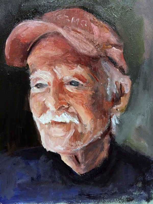 Willy, a portrait by Jane Hart.